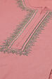 Peach Cotton Kalidar Kurta Palazzo Suit Set image number 1