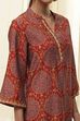 Rust Red Printed Co-ord Set image number 1