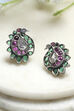 Green Pink Brass Studs image number 0