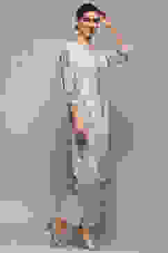 Brown Viscose Straight Kurta image number 4