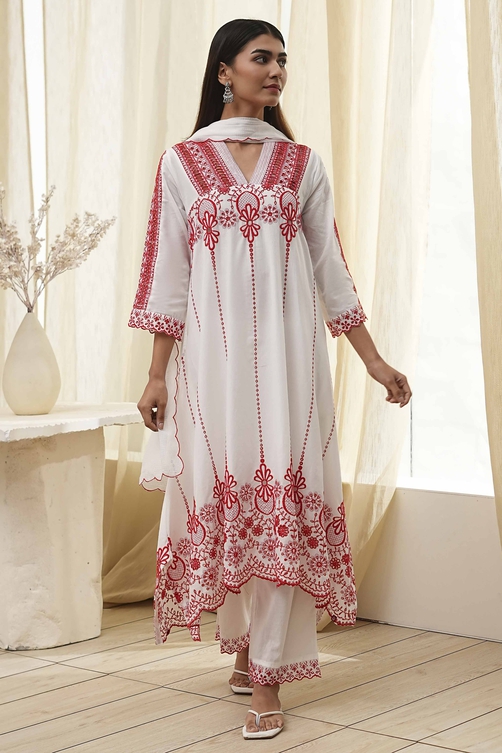 pure cotton suits