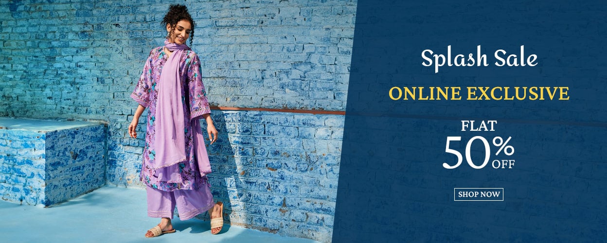 Online Exclusive - Flat 50% Off
