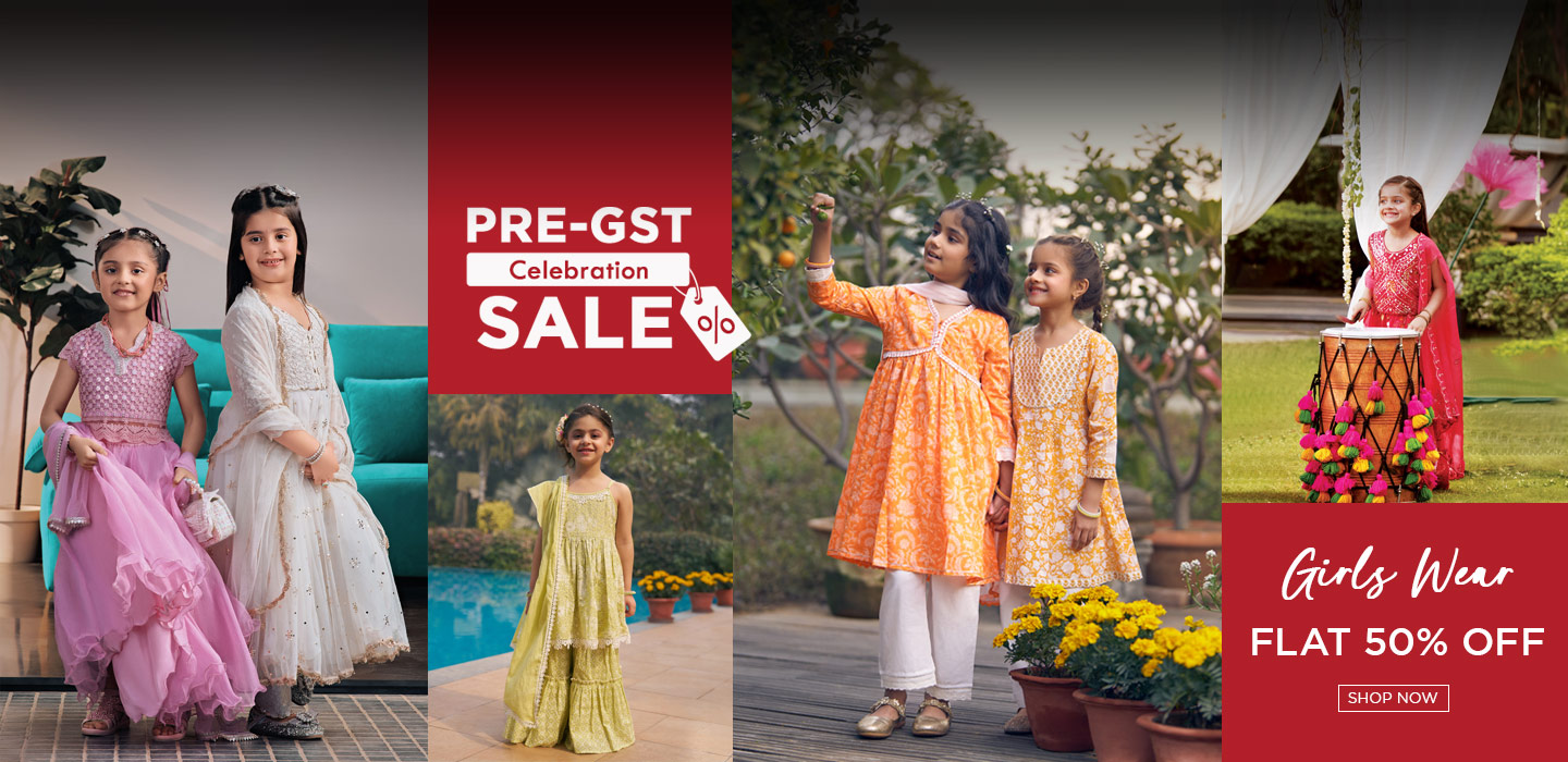 BIBA Girls - FLAT 50% OFF