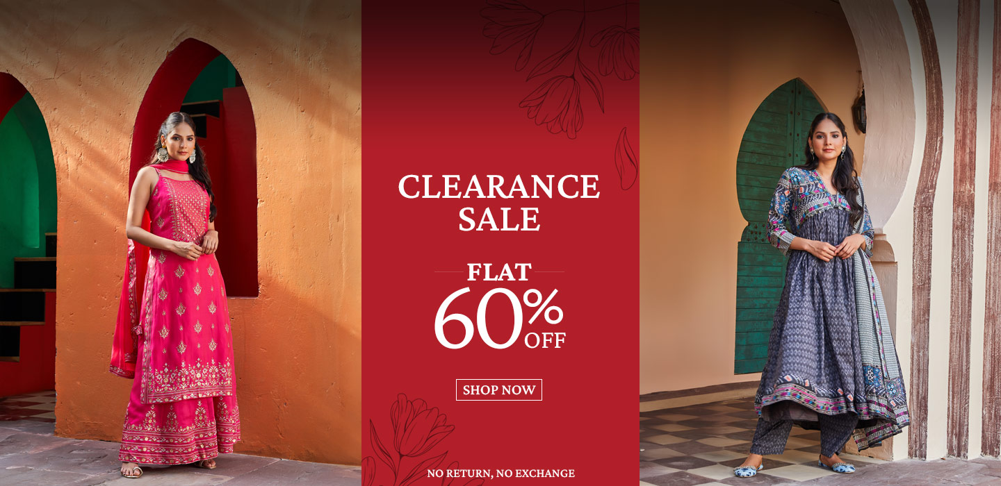 Clearance Sale - Flat 60% Off