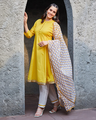 A-line & Kalidar Suit