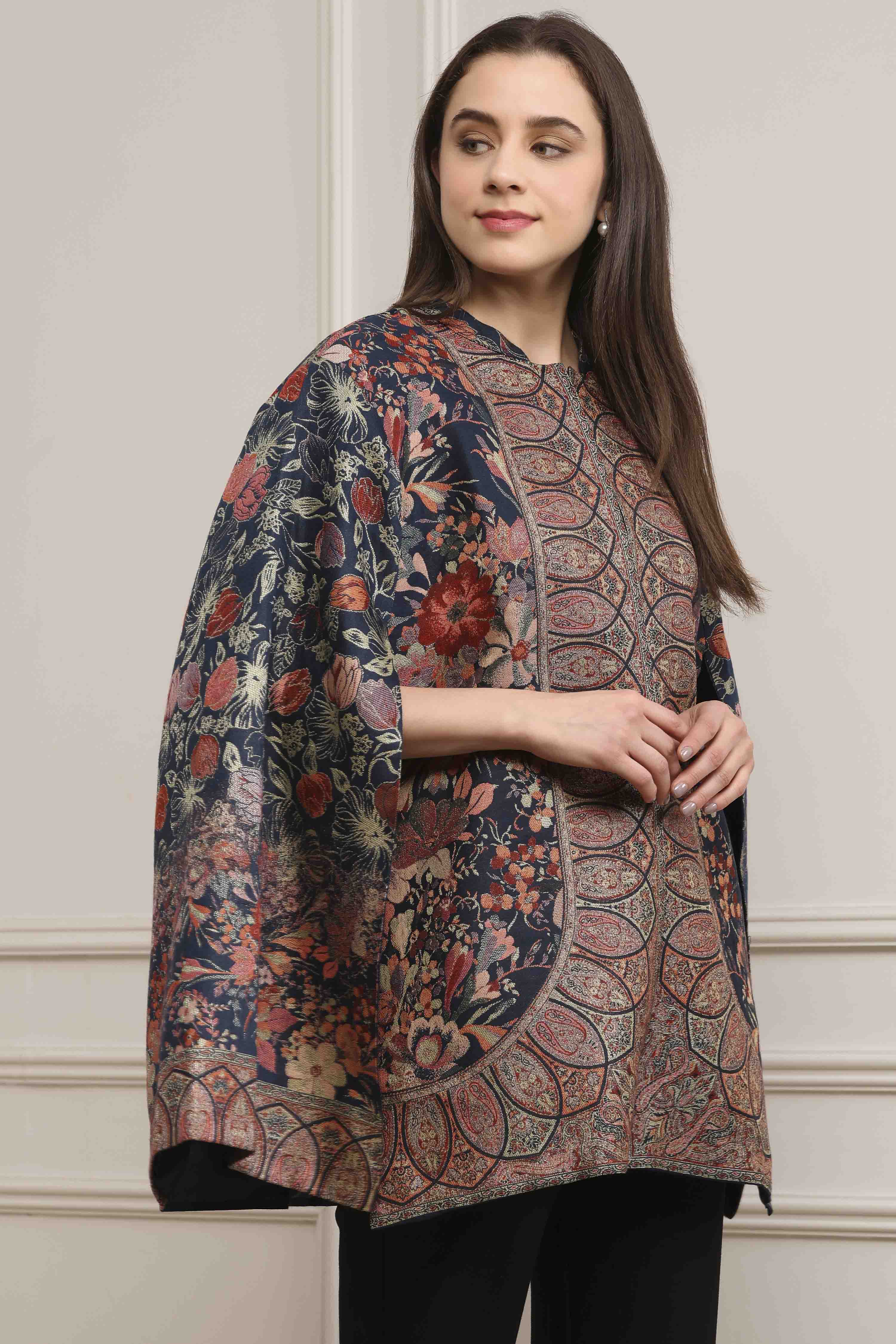 Navy Jacquard Yarndyed Fusion Set image number 5