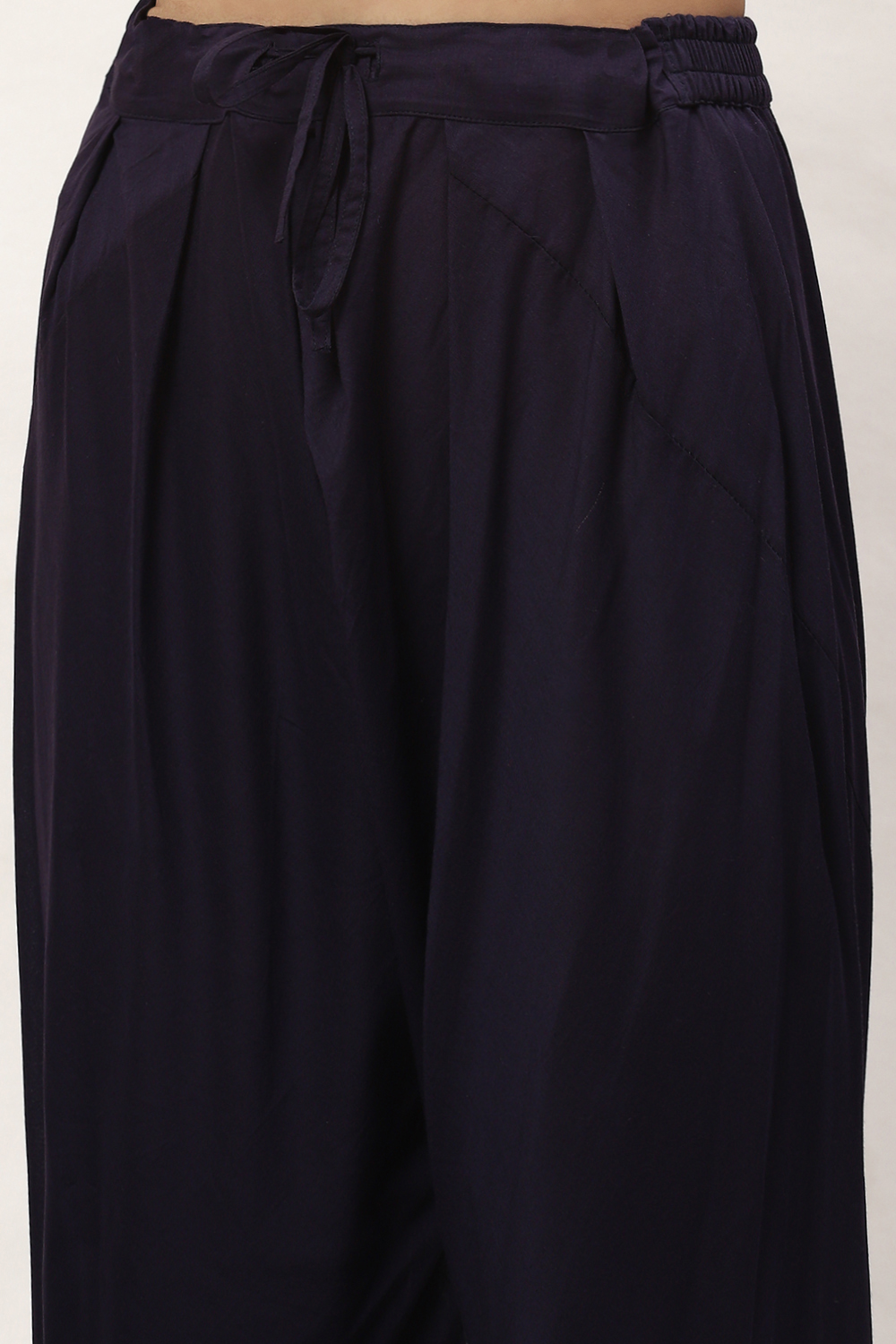 Rohit Bal Indigo Cotton Blend Straight Kurta Suit Set image number 2