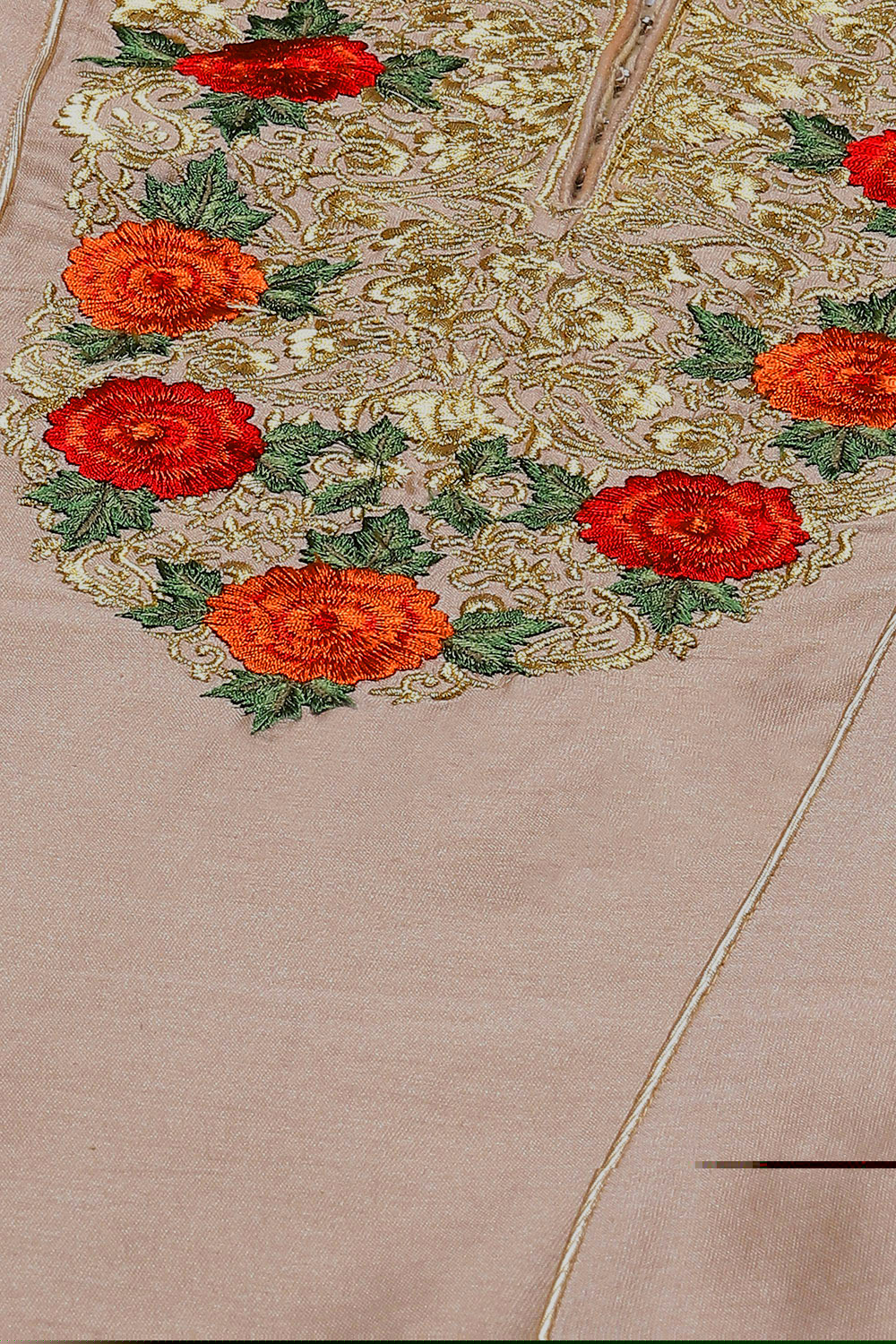 Rohit Bal Off White Cotton Silk Straight Yarndyed Suit Set image number 1