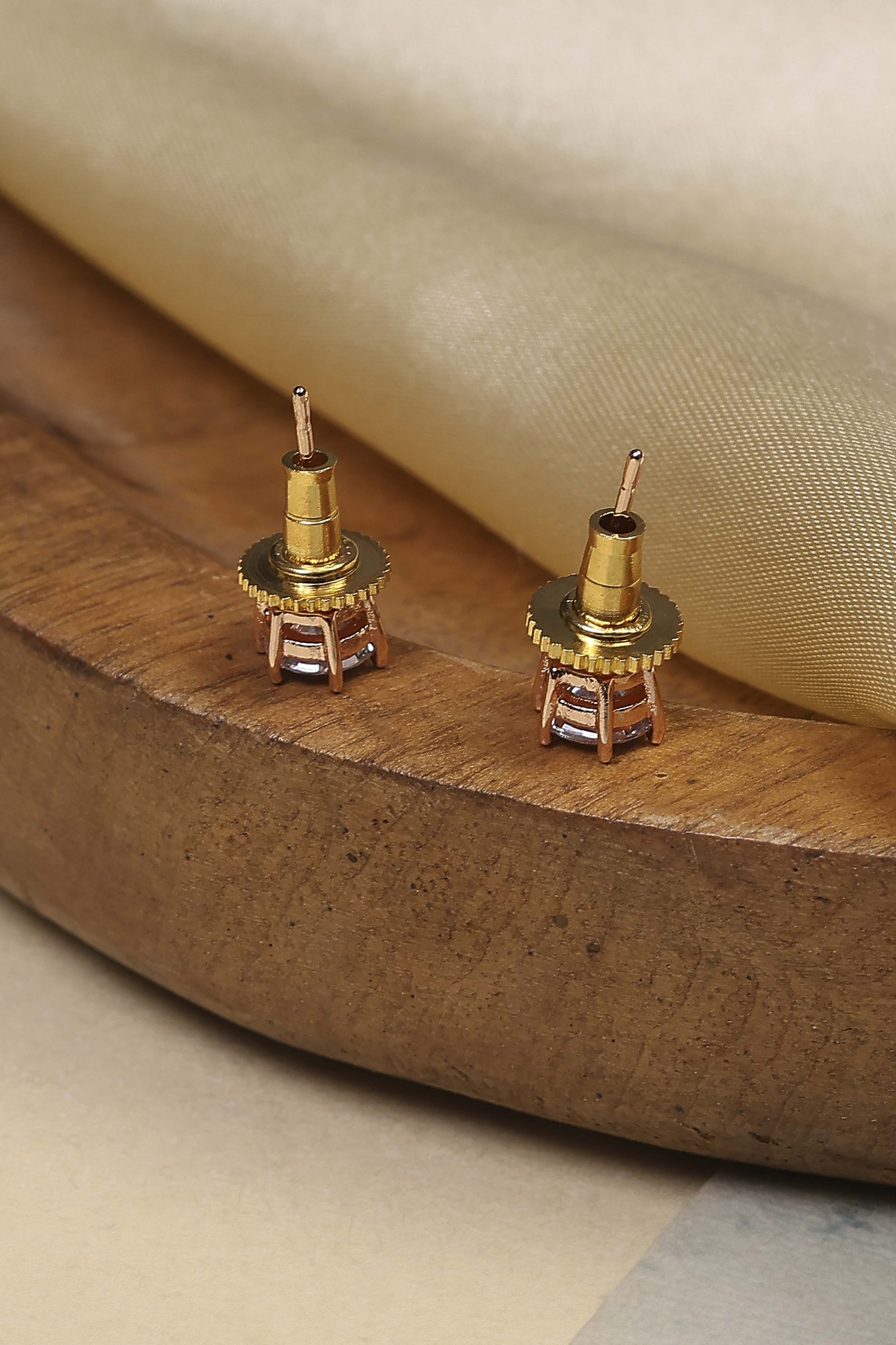 White Brass Studs image number 2