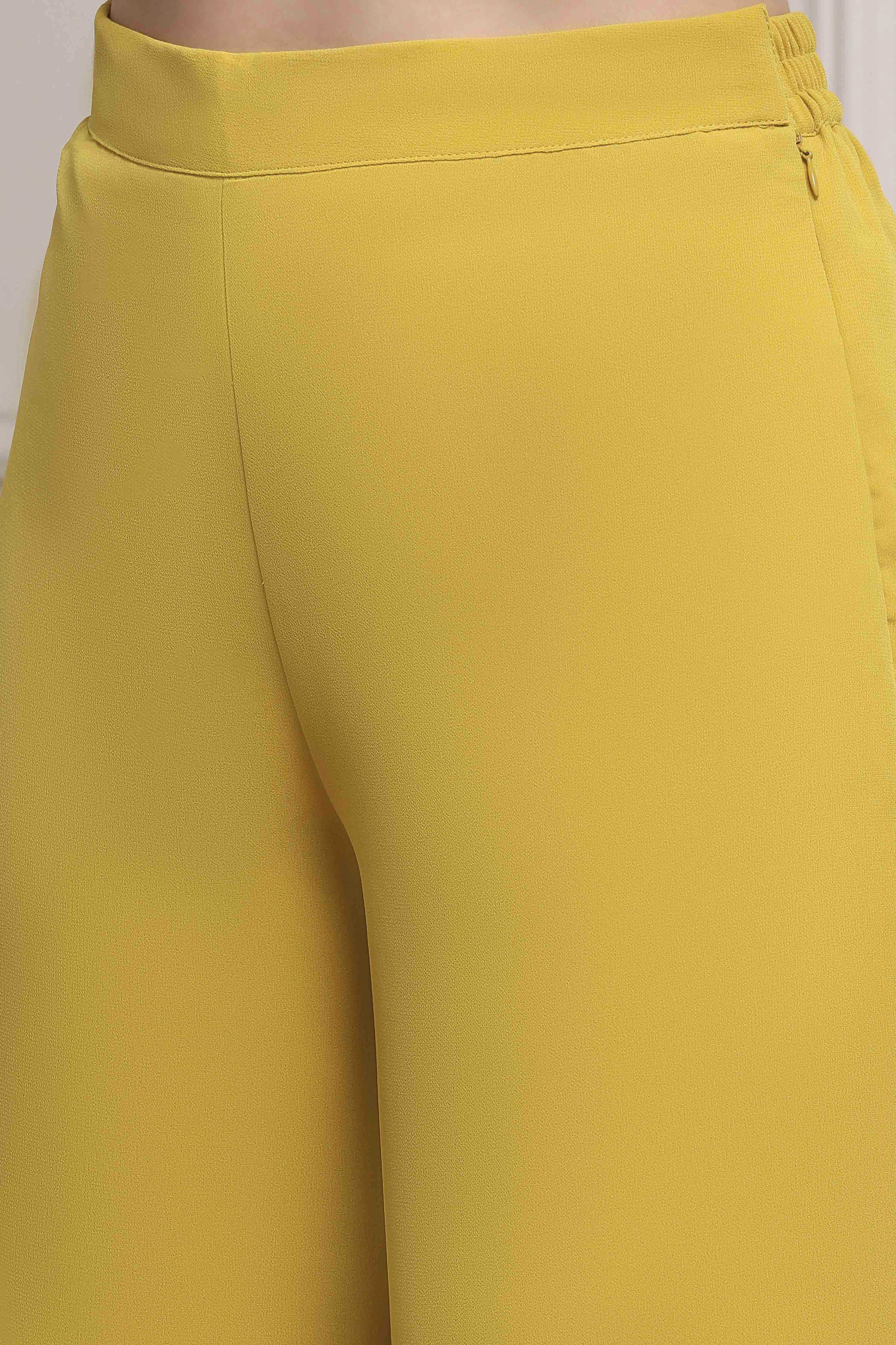 Lime Polyester Dyed Regular Fusion Set image number 2