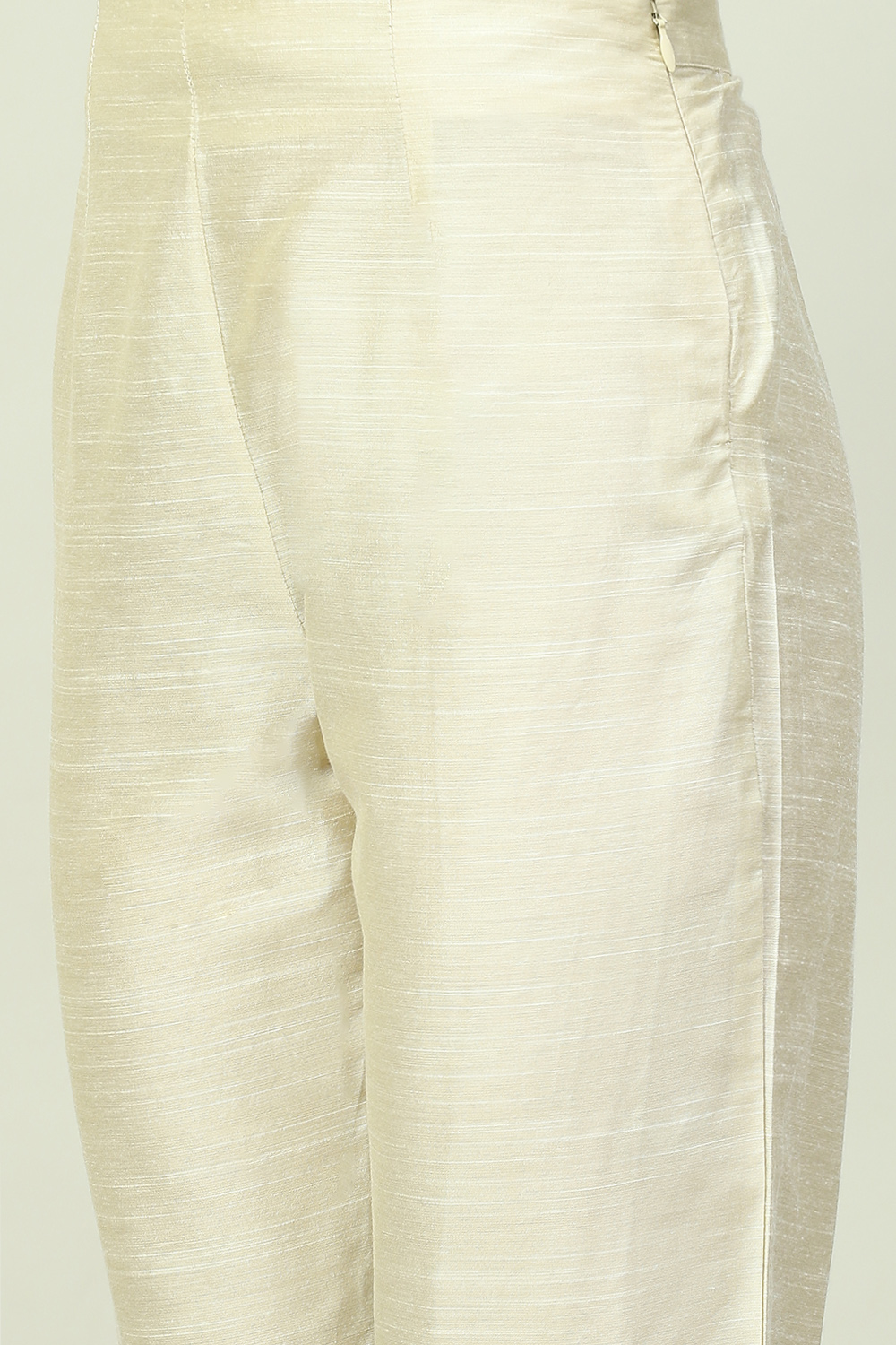 Black Art Silk Pants image number 1