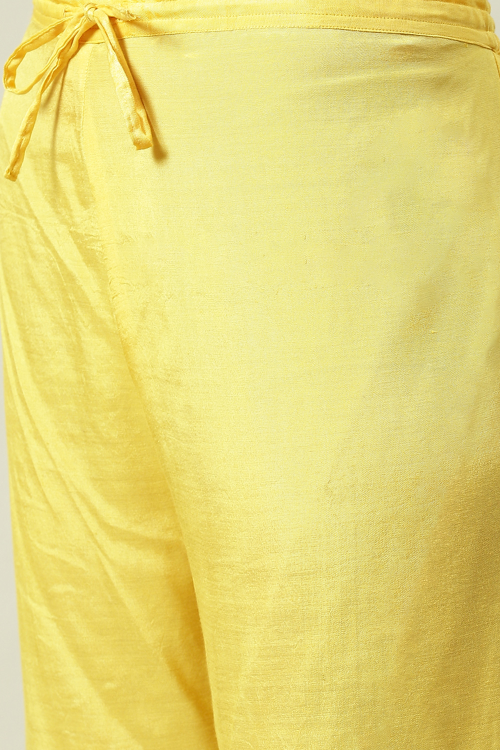Mustard Viscose Straight Kurta Palazzo Suit Set image number 5
