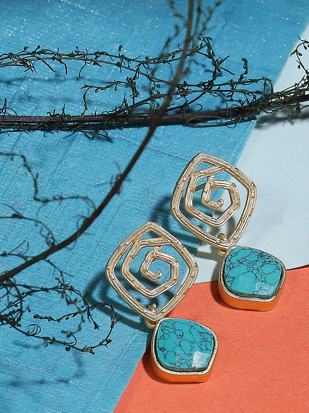Turquoise Earrings image number 0