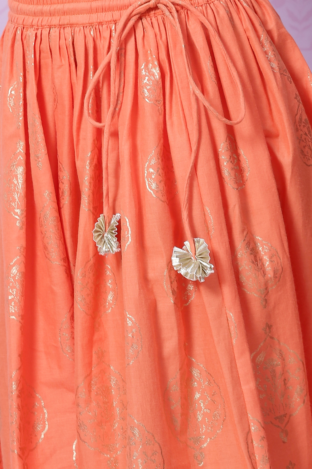Berry Red Viscose Lehenga Set image number 2