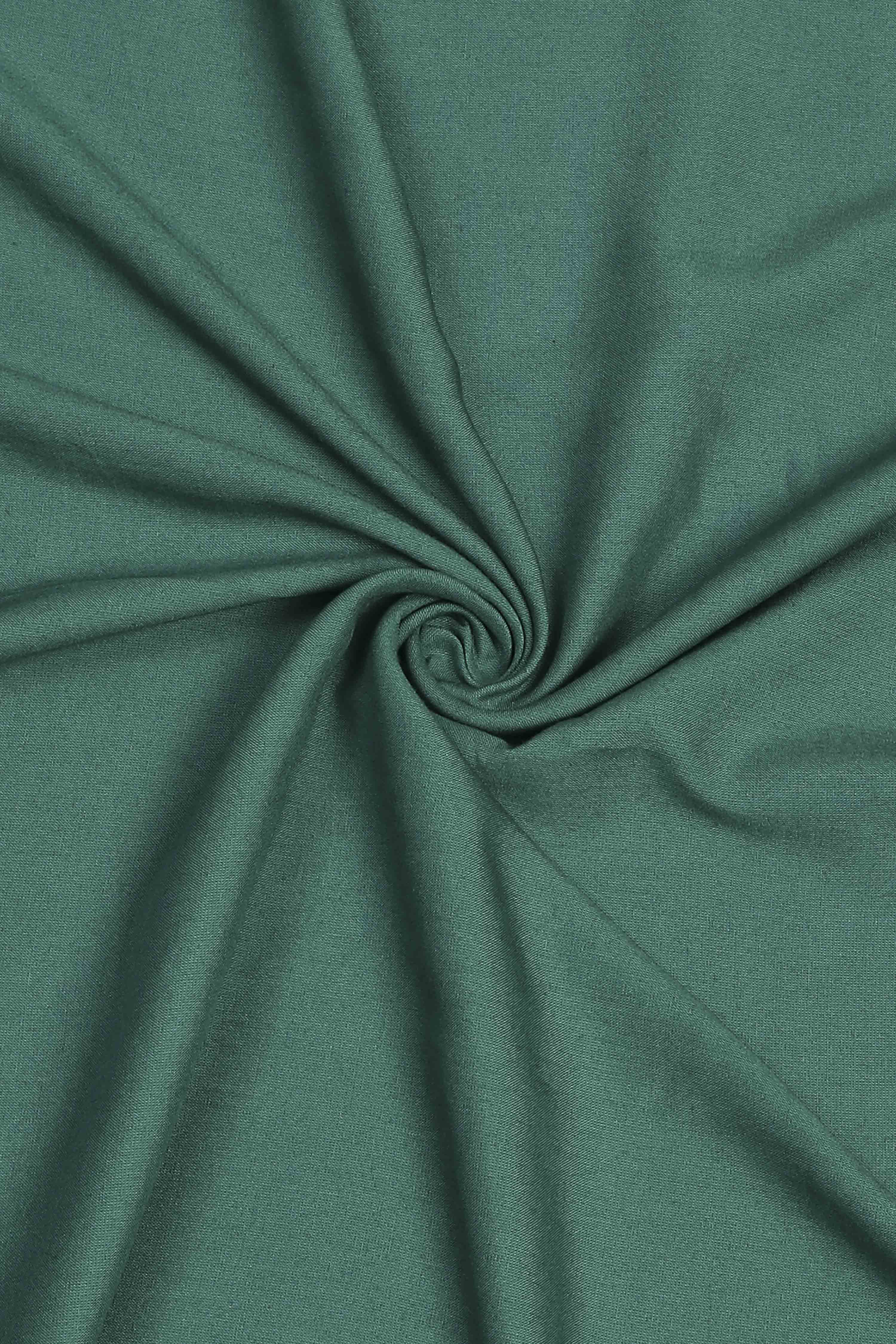 Green Linen Unstitched Suit Set image number 2