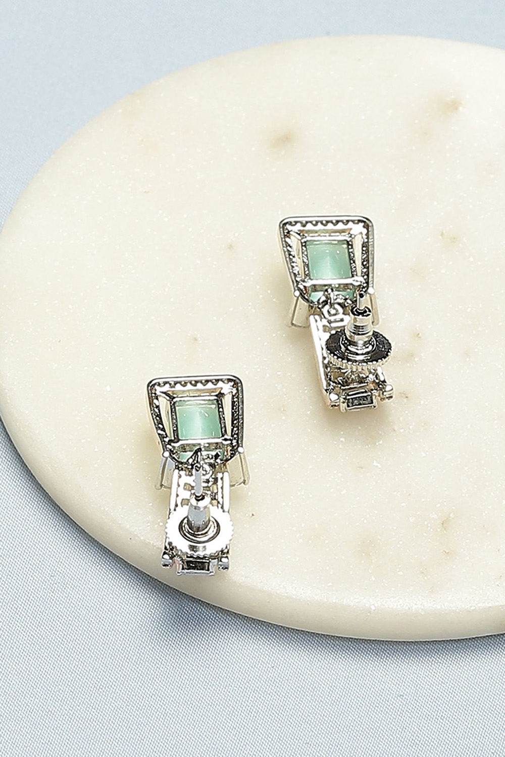 Mint Green Earrings image number 2