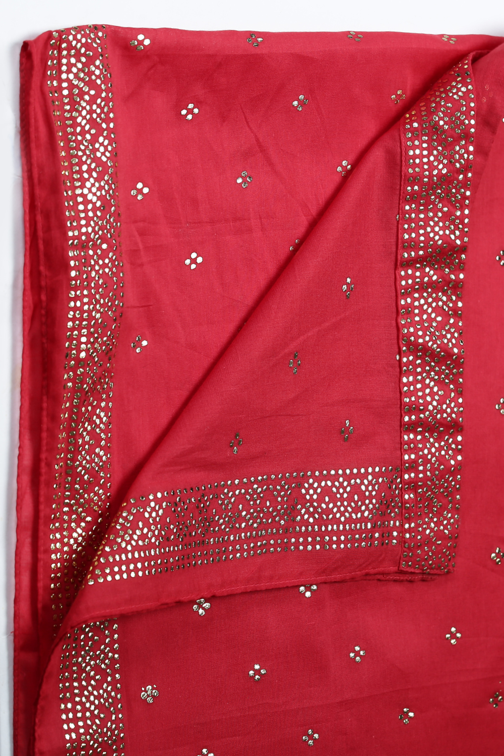 Blue Cotton Kalidar Kurta Churidar Suit Set image number 2