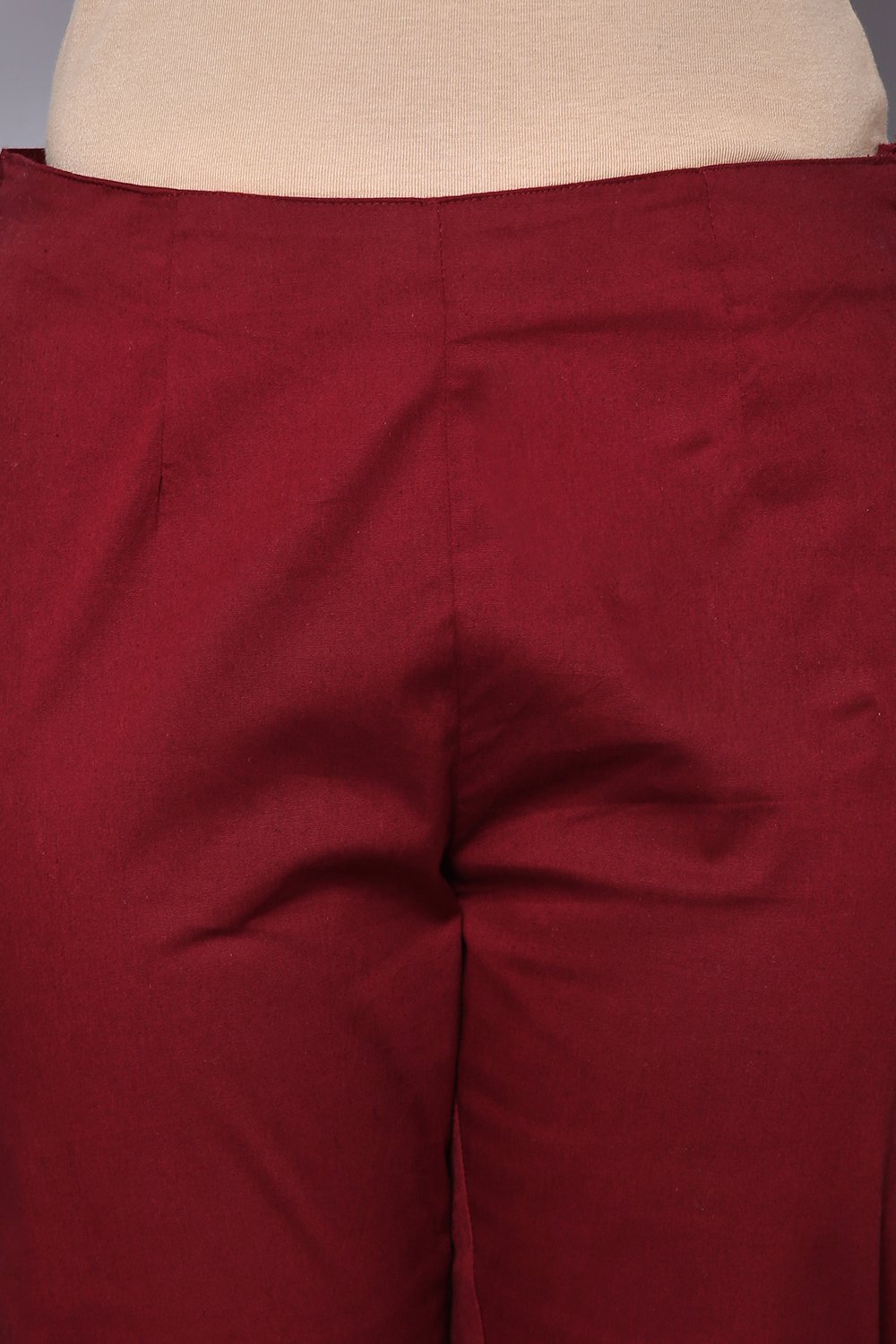 Black cotton lycra Pants image number 1