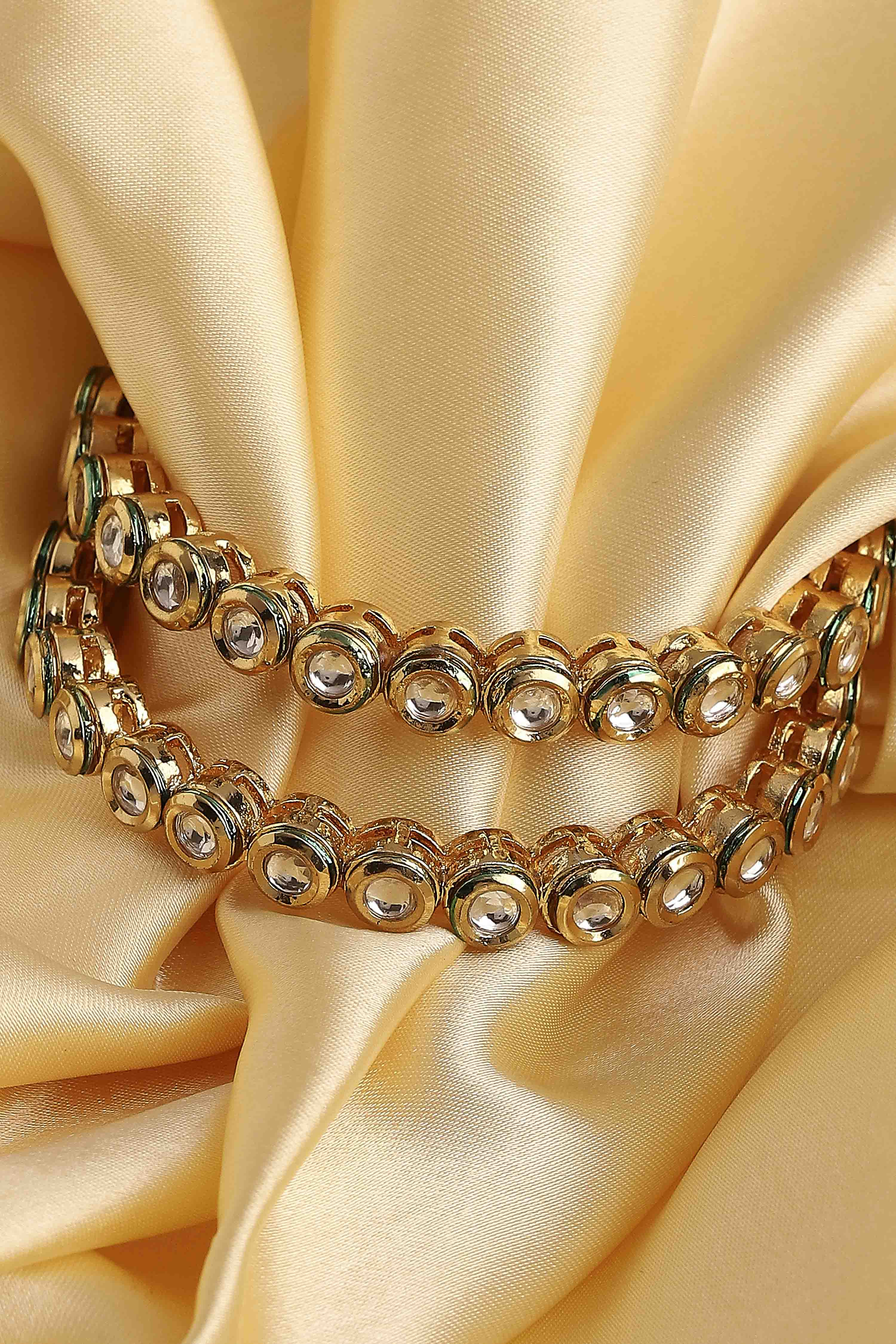 Gold Brass Bangle image number 4