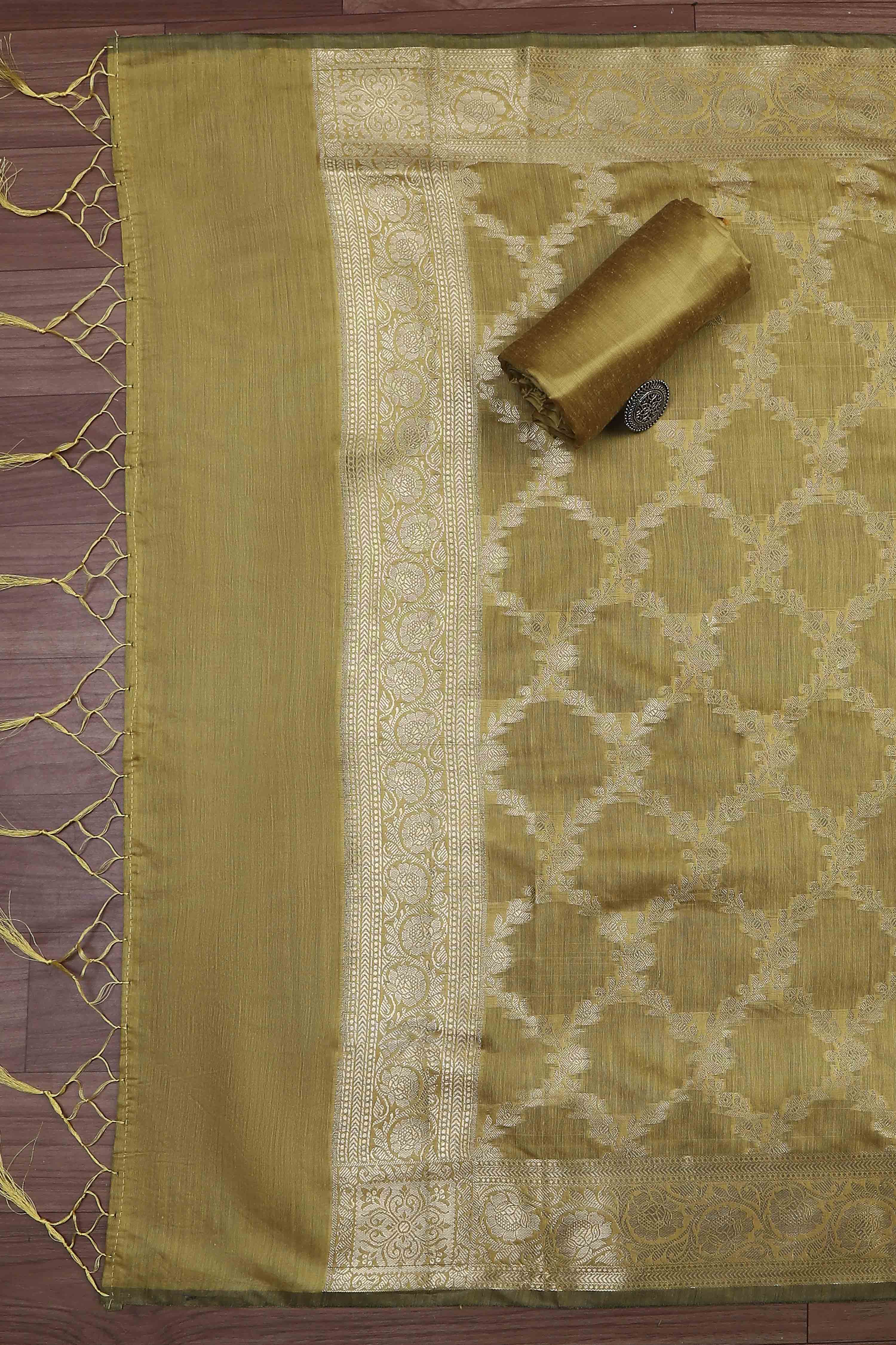 Turquoise Cotton Printed Embroidered Unstitched Suit Set image number 3
