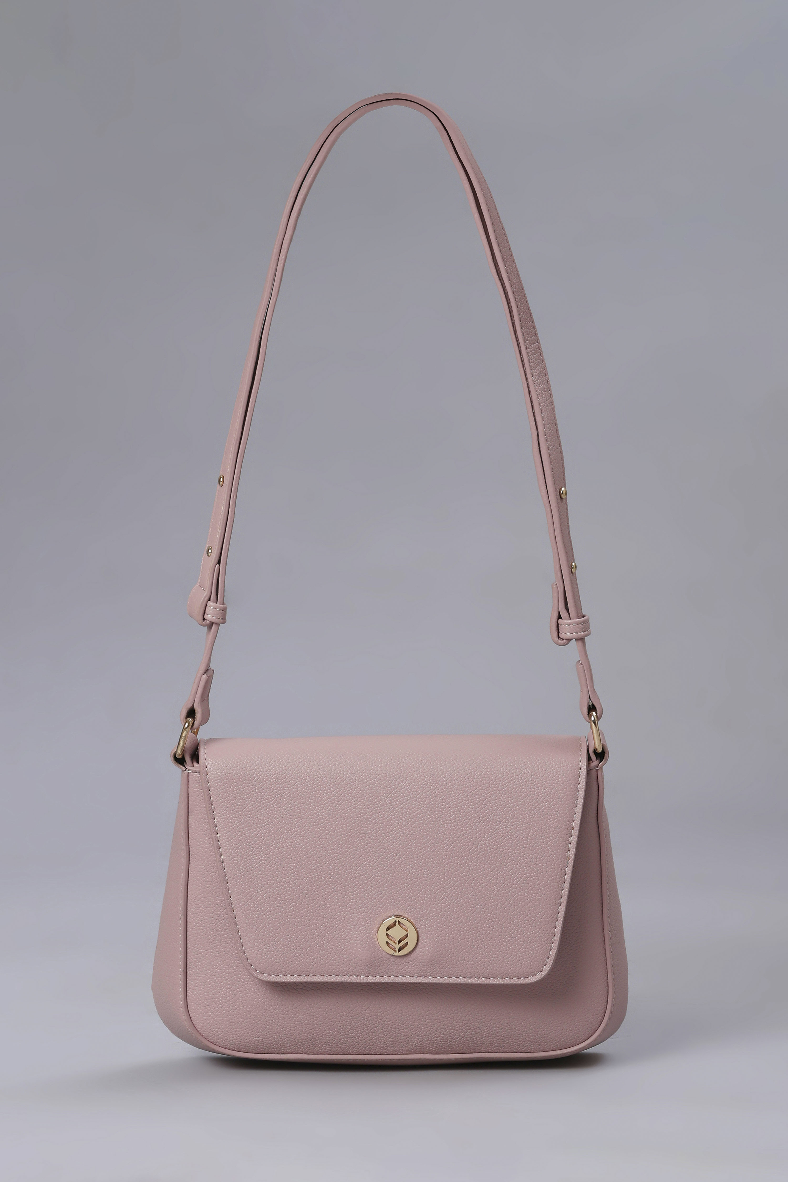 Sand Brown PU Cross Body Bag image number 1