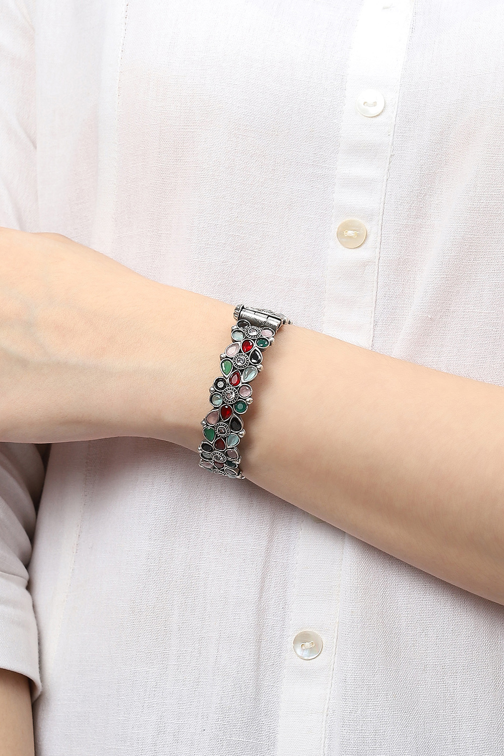 Multicolor Brass Bangles image number 1