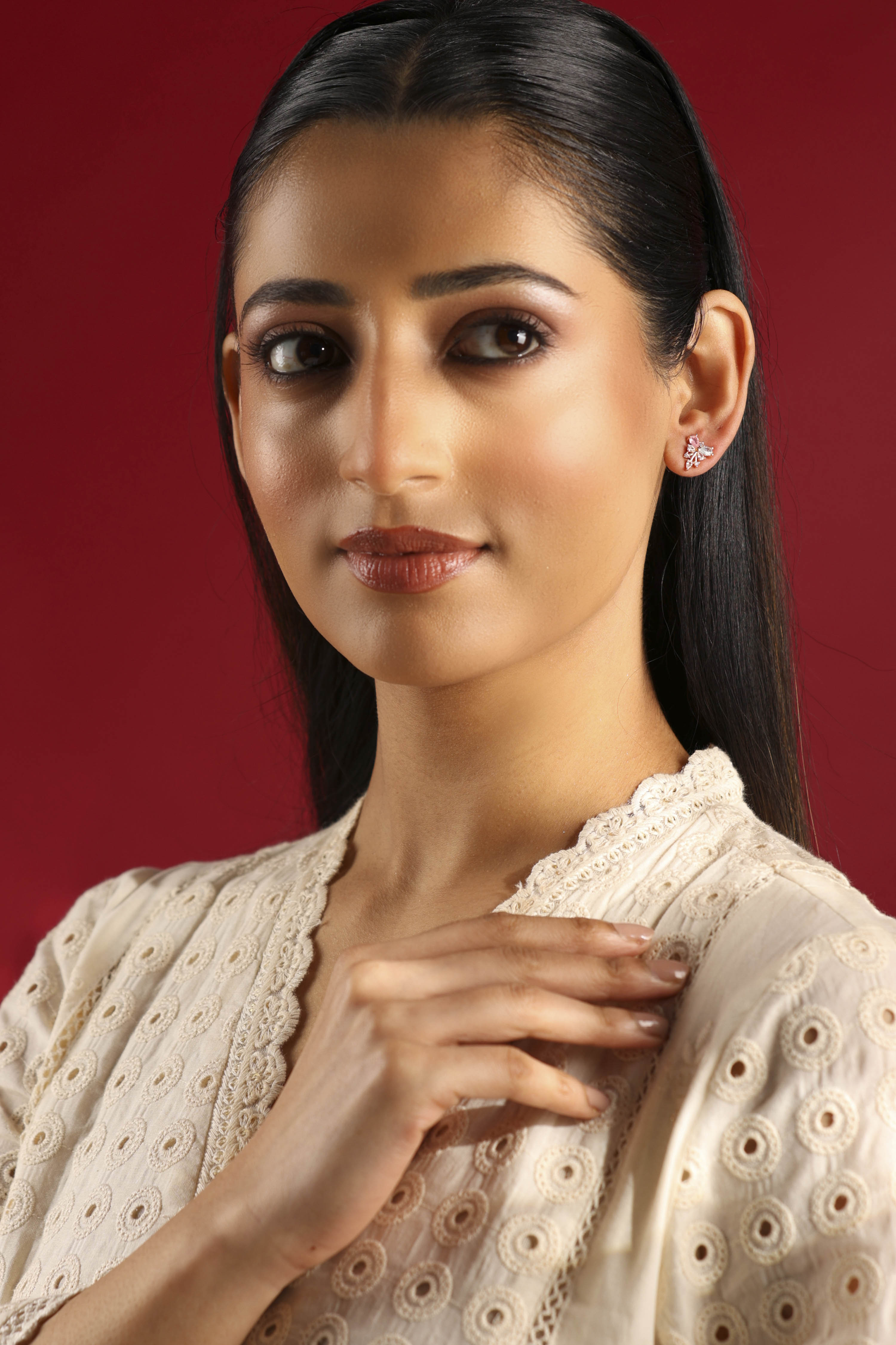 Multicolor Brass Studs image number 3