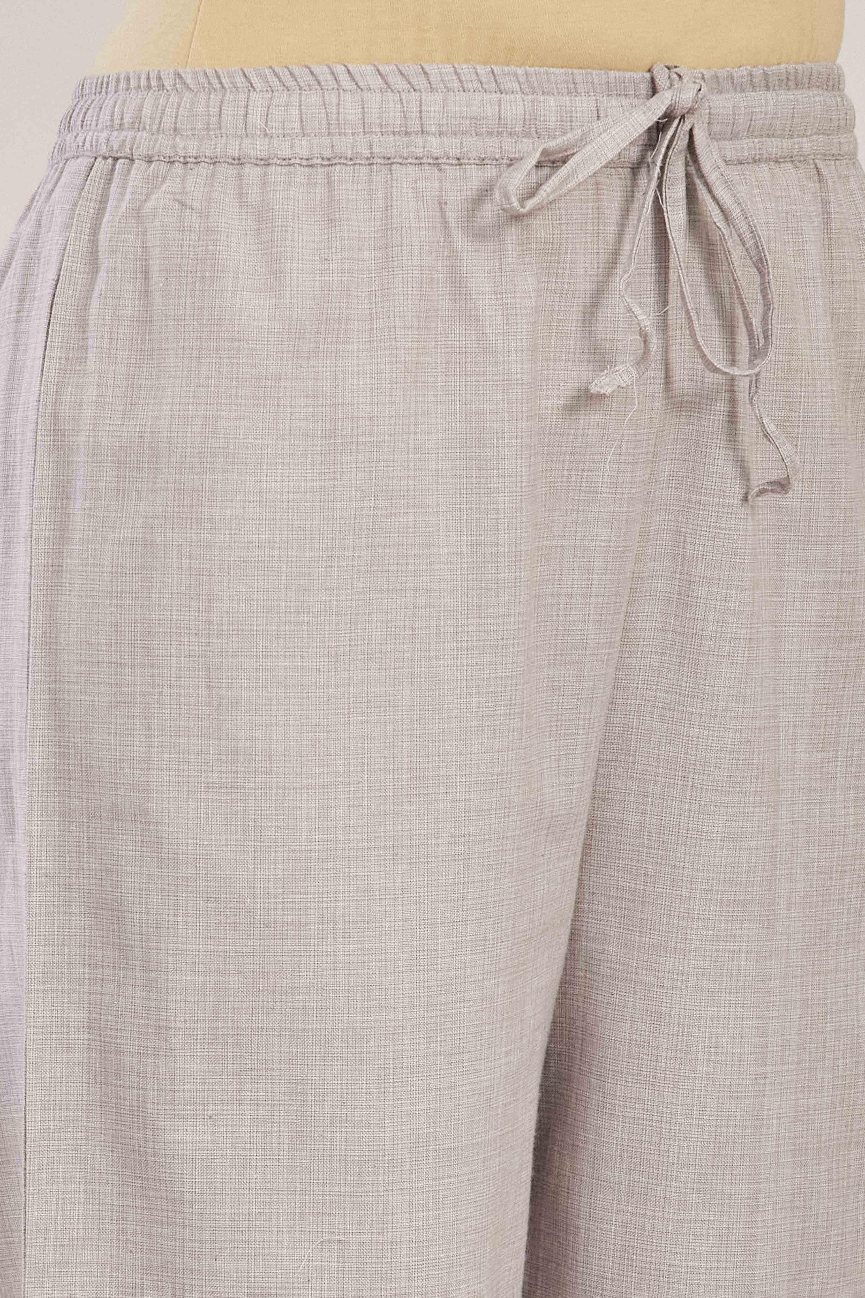 Maroon Cotton Straight Fusion Set image number 2