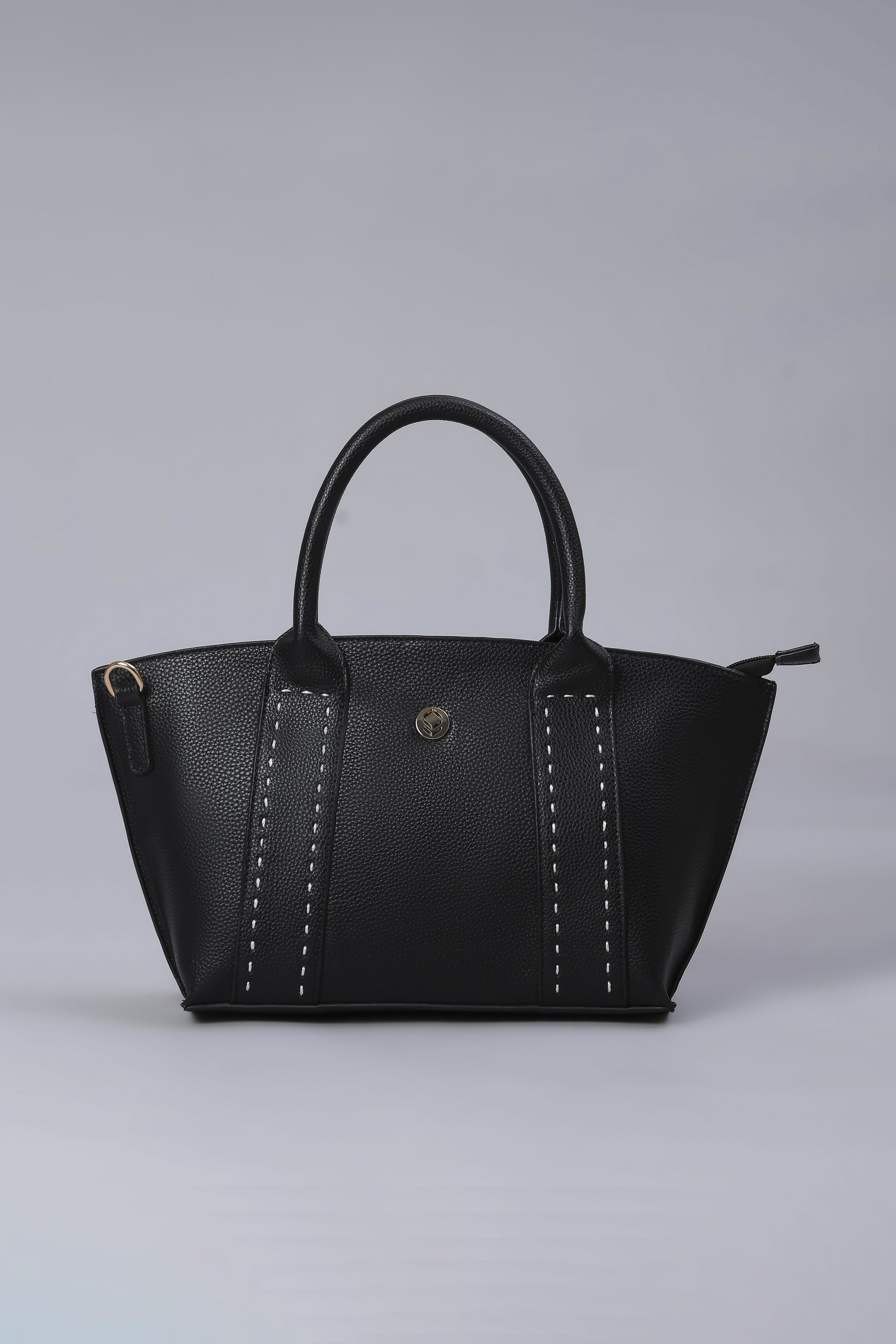Black PU Handbag image number 1