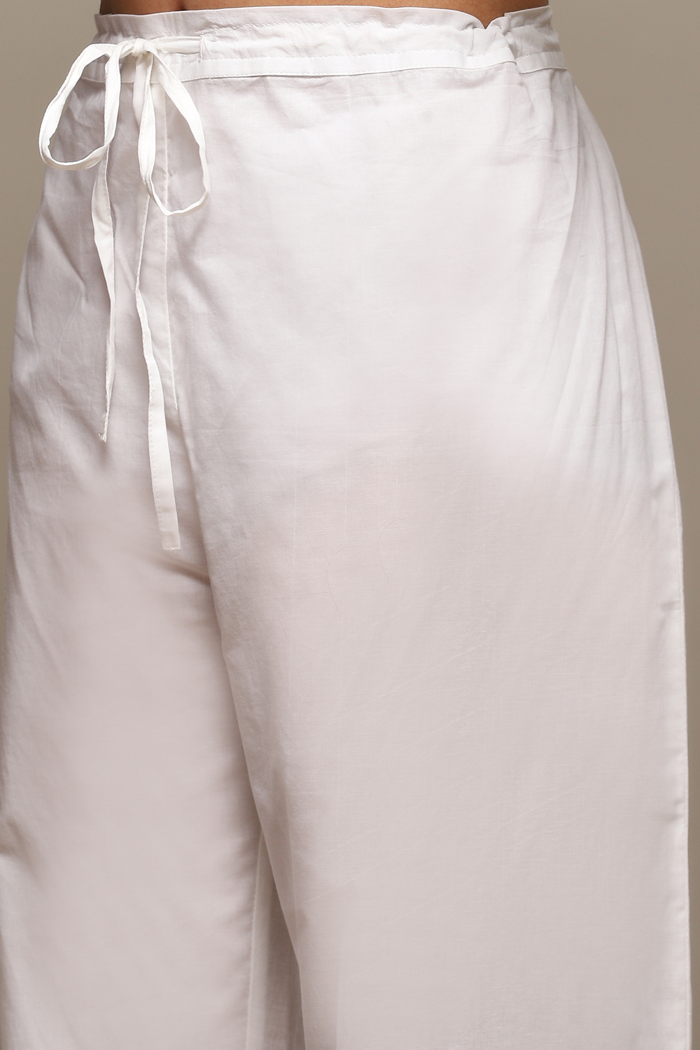 Rose Pink Cotton Layered Kurta Suit Set image number 2