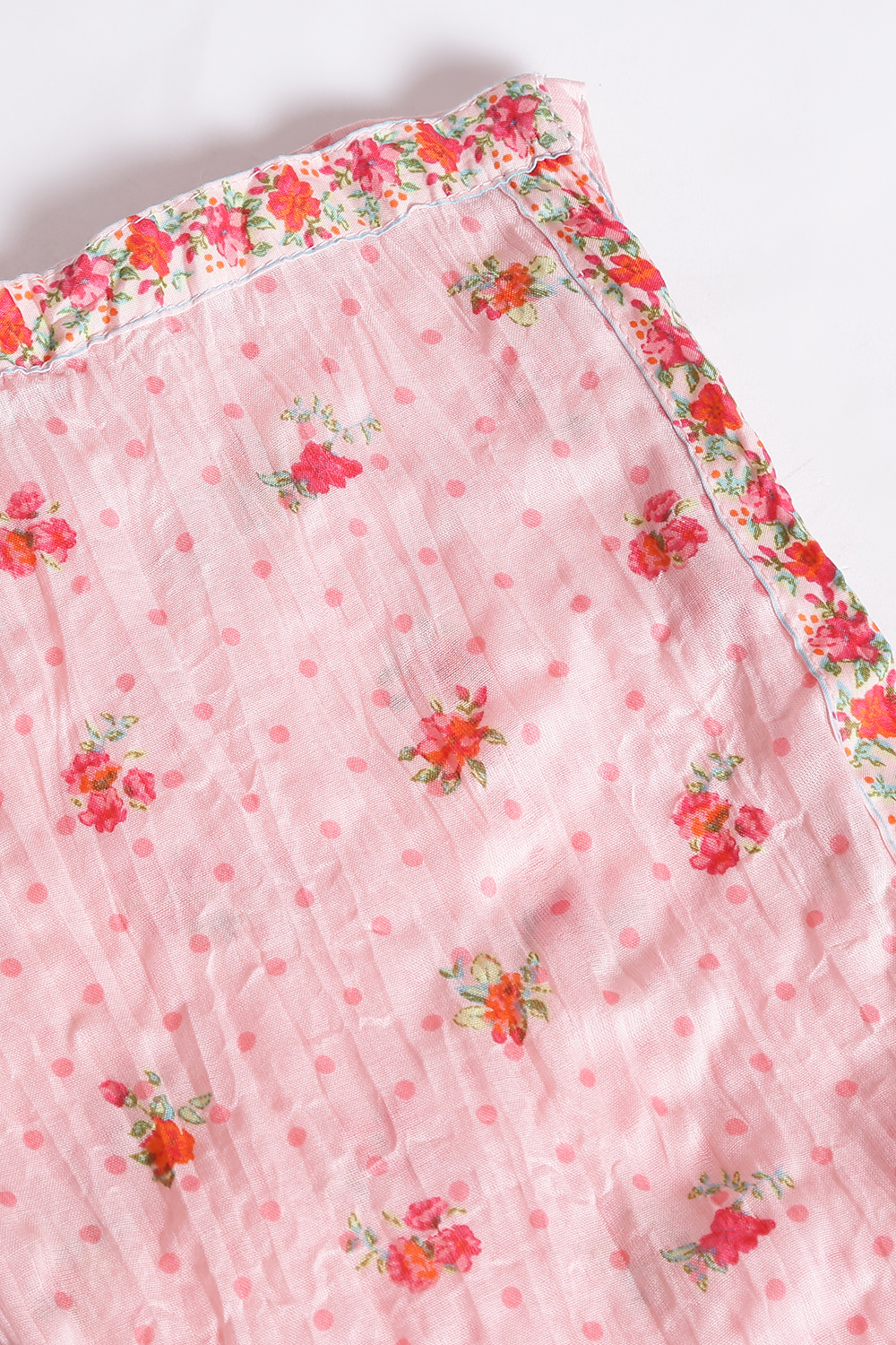 Pink Cotton Lehenga Set image number 6
