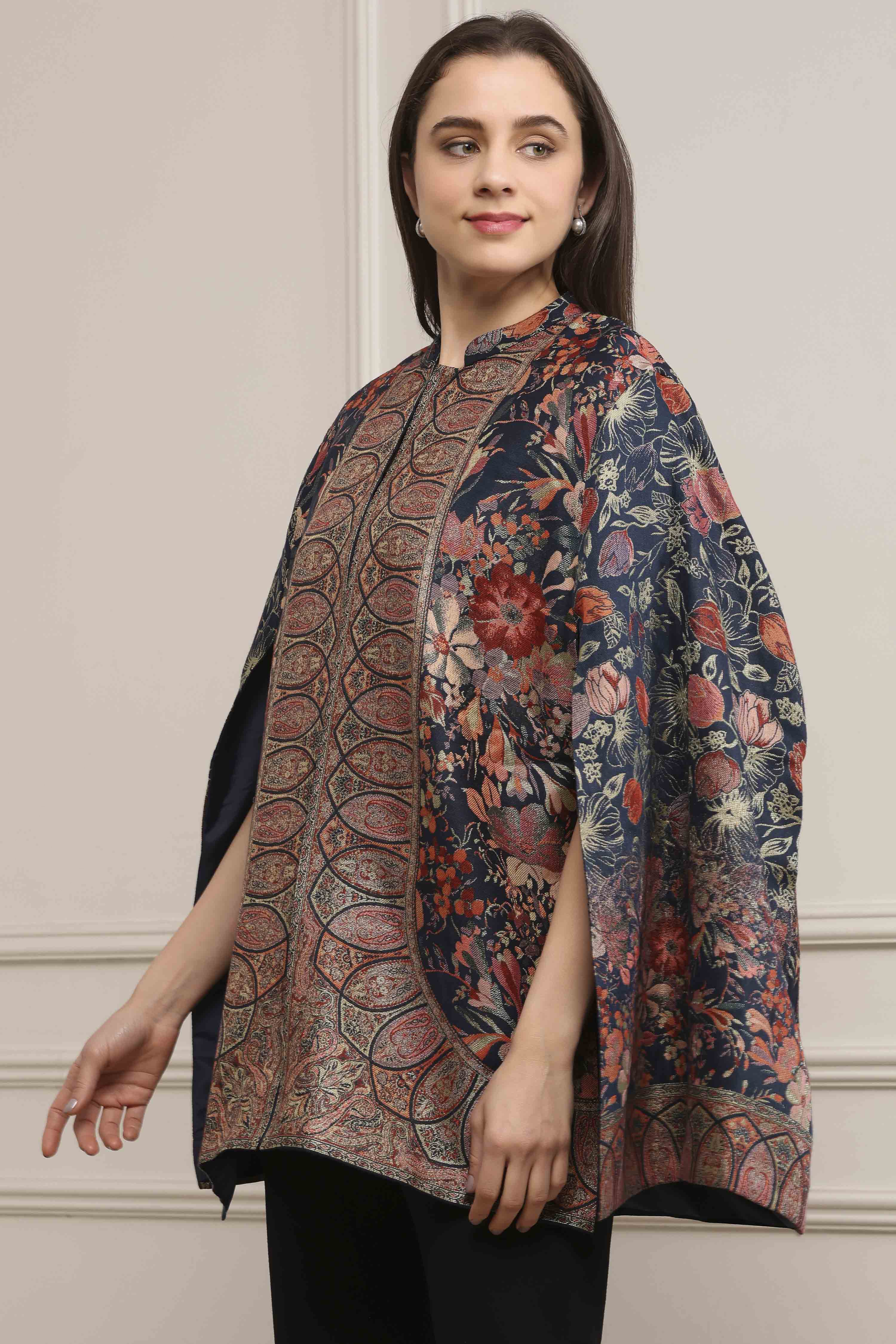 Navy Jacquard Yarndyed Fusion Set image number 3