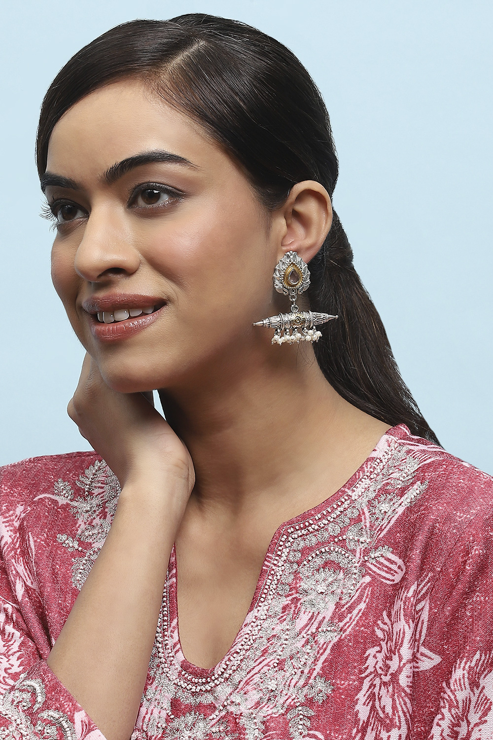 Oxid Gold Brass Drop & Danglers image number 1