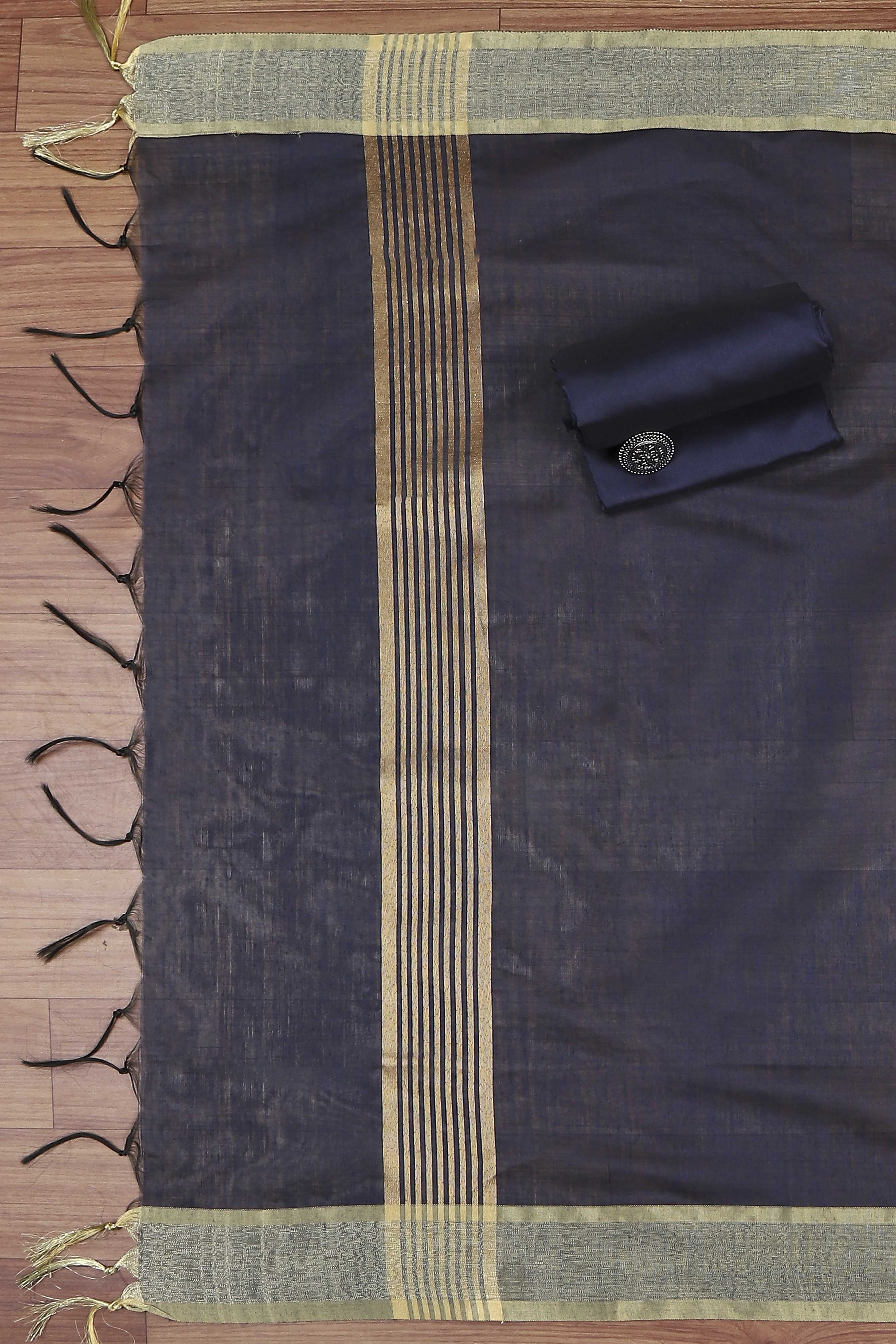 Pink Cotton Printed Embroidered Unstitched Suit Set image number 3