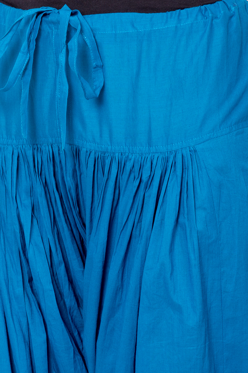 Indigo Cotton Solid Salwar image number 1