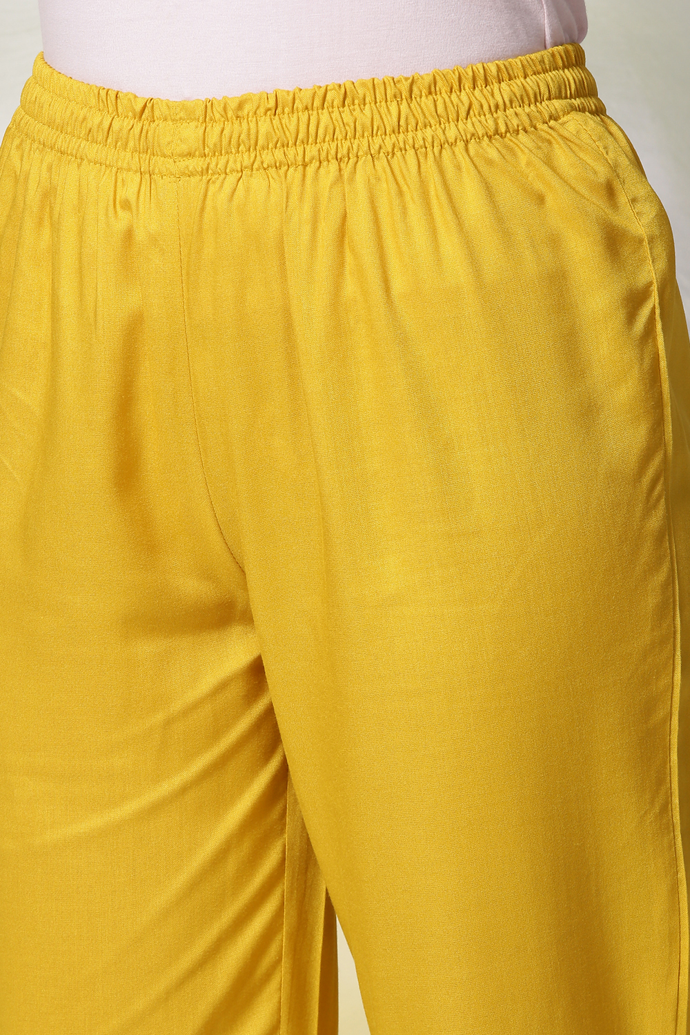 Blue Rayon Straight Kurta Pants Set image number 2