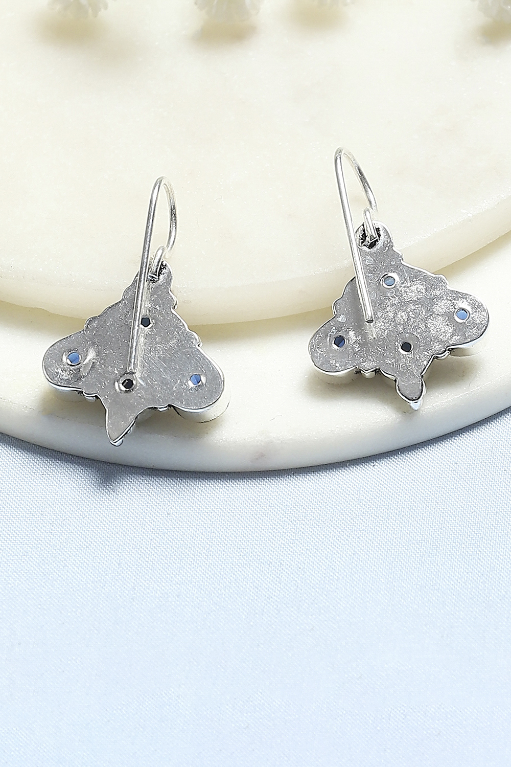 Navy Brass Drop & Danglers image number 2