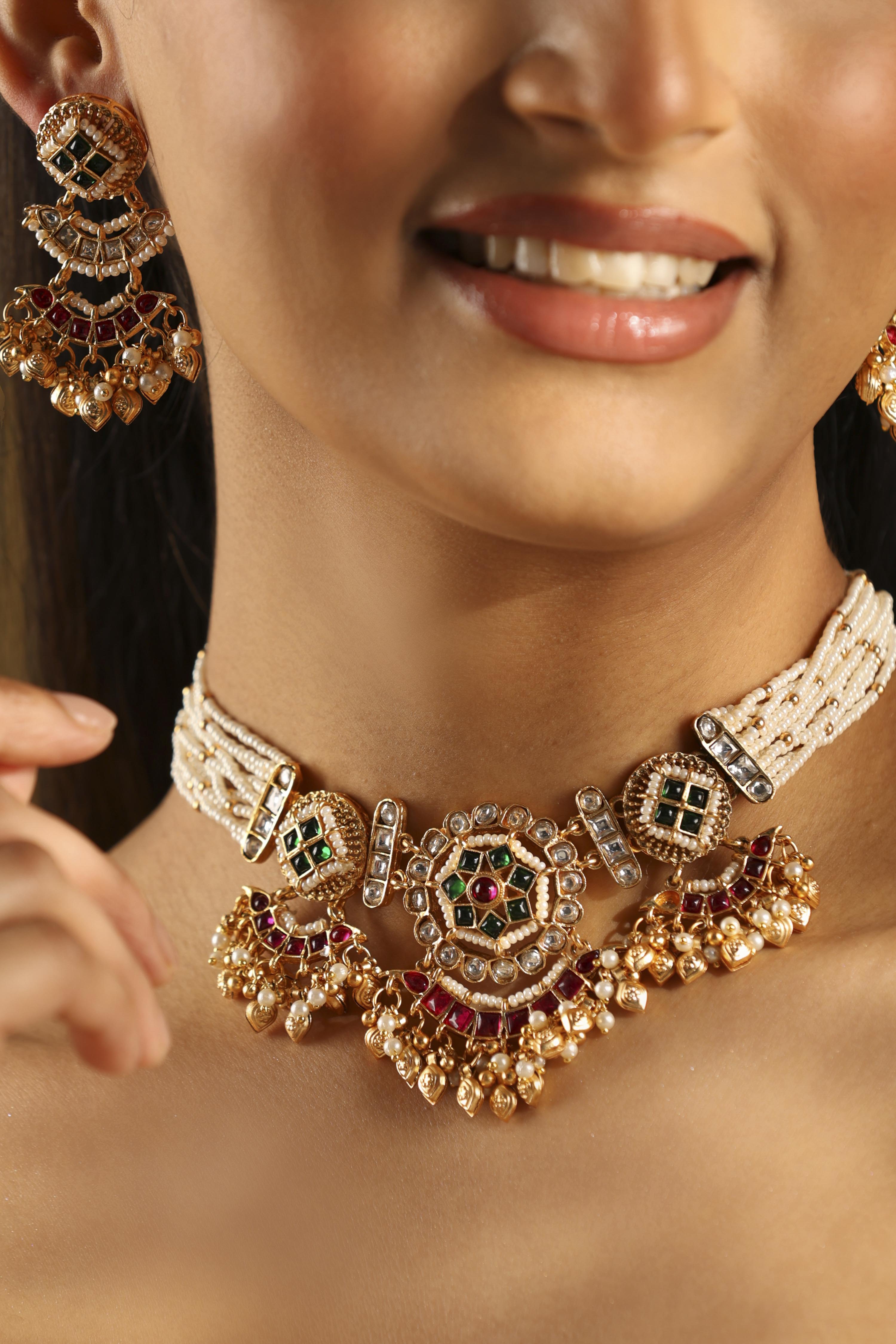 Multi Alloy Necklace Set image number 1