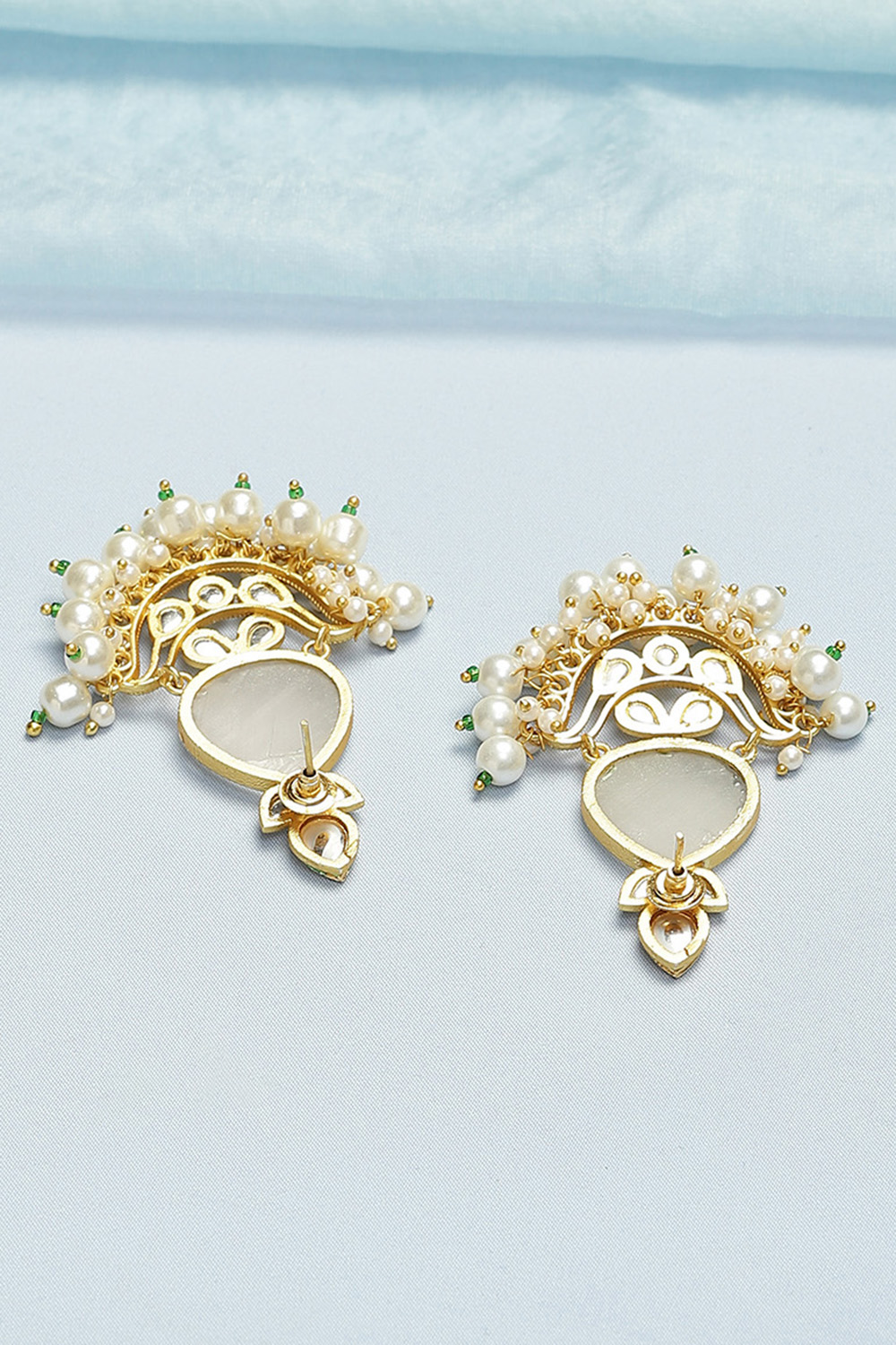 White Earrings image number 2