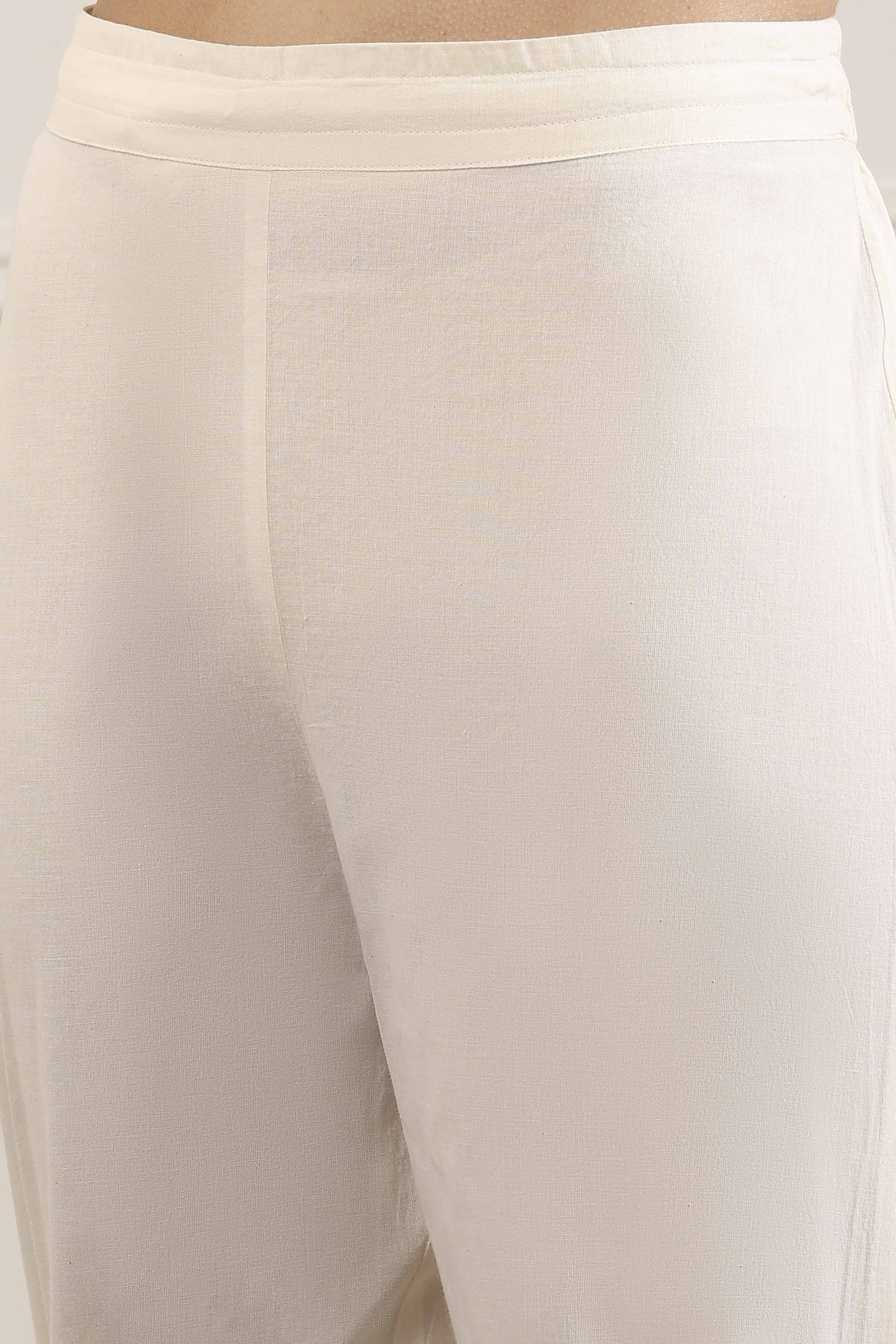 Yellow Cotton Gathered Suit Set image number 2