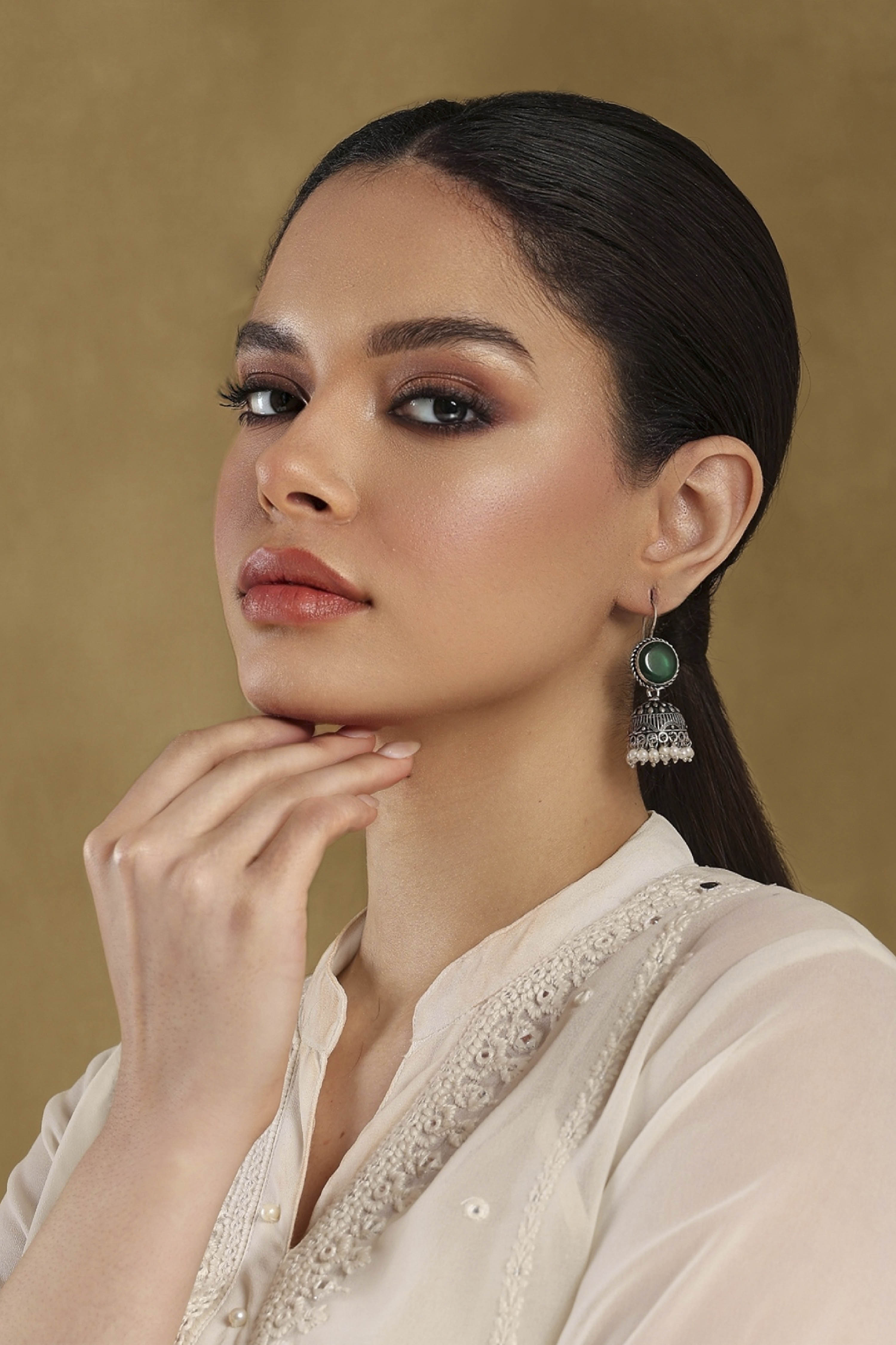 Green Brass Studs image number 3