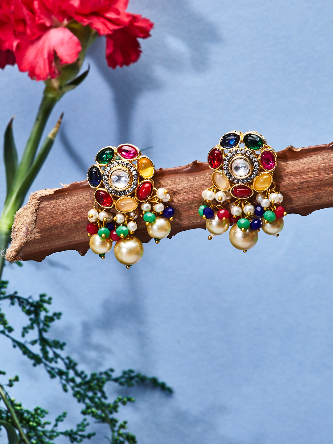 Multicolour Earrings image number 4