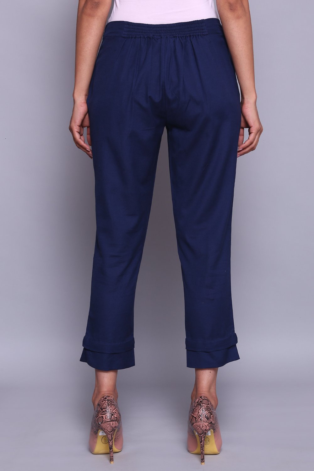 Green Bay Cotton Blend Solid Pant image number 7