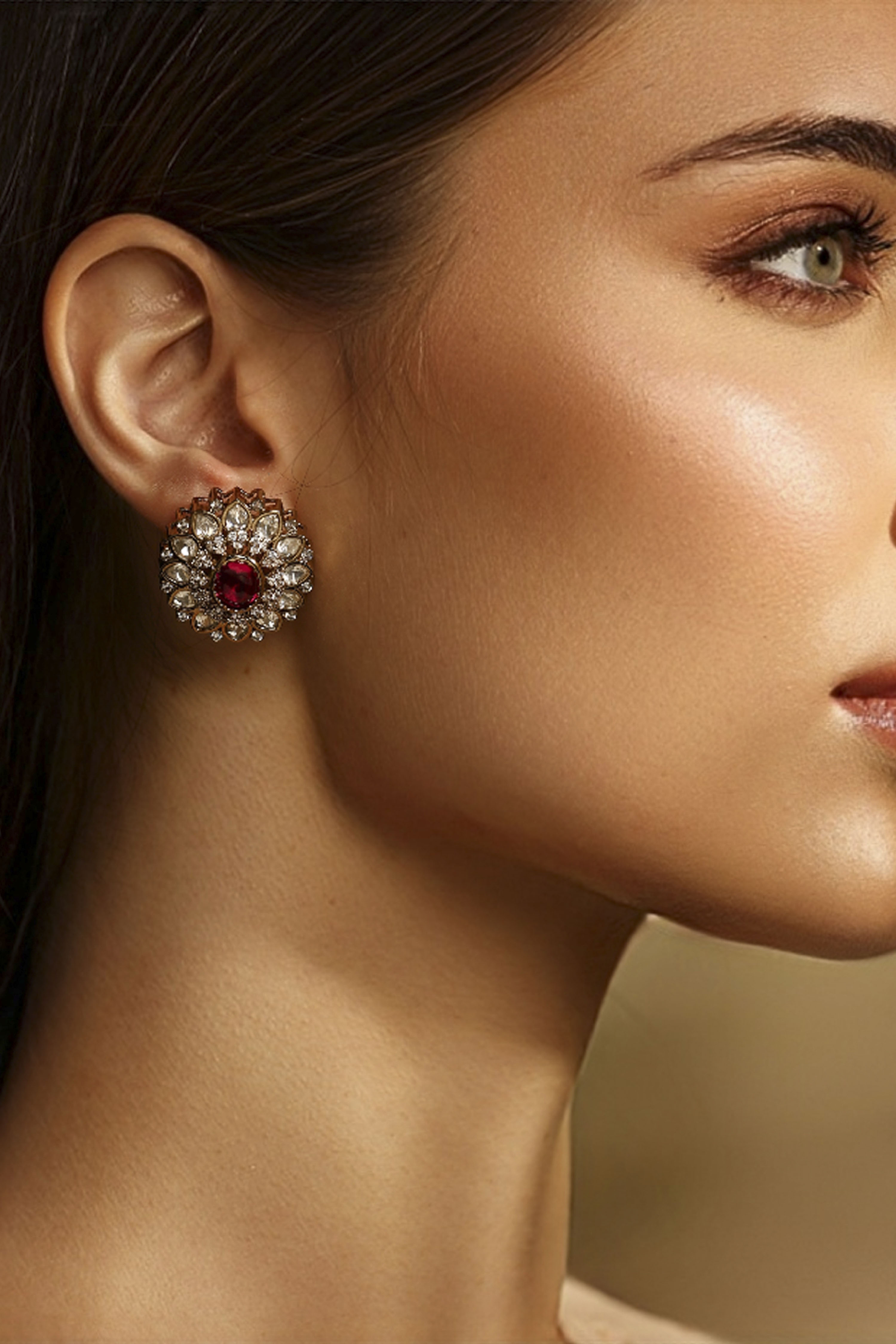 Red Brass Studs image number 1