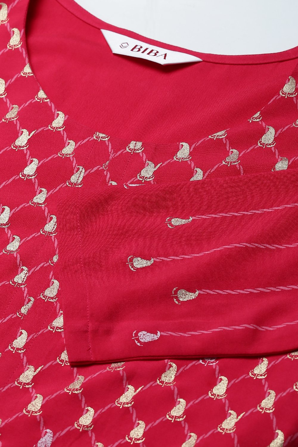 Blue Rayon Straight Kurta Pants Set image number 1