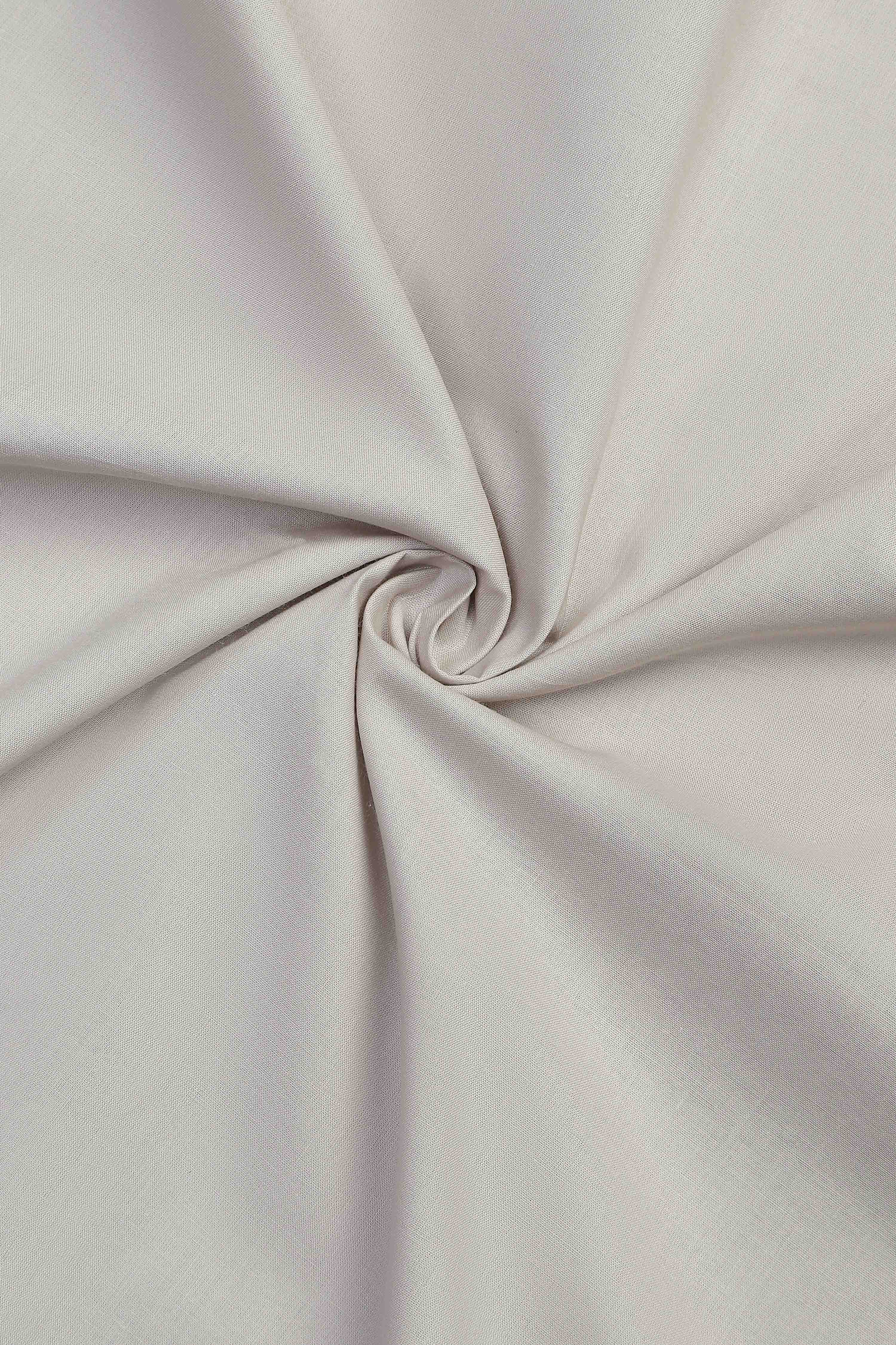 Beige Linen Booti Print Unstitched Suit Set image number 2