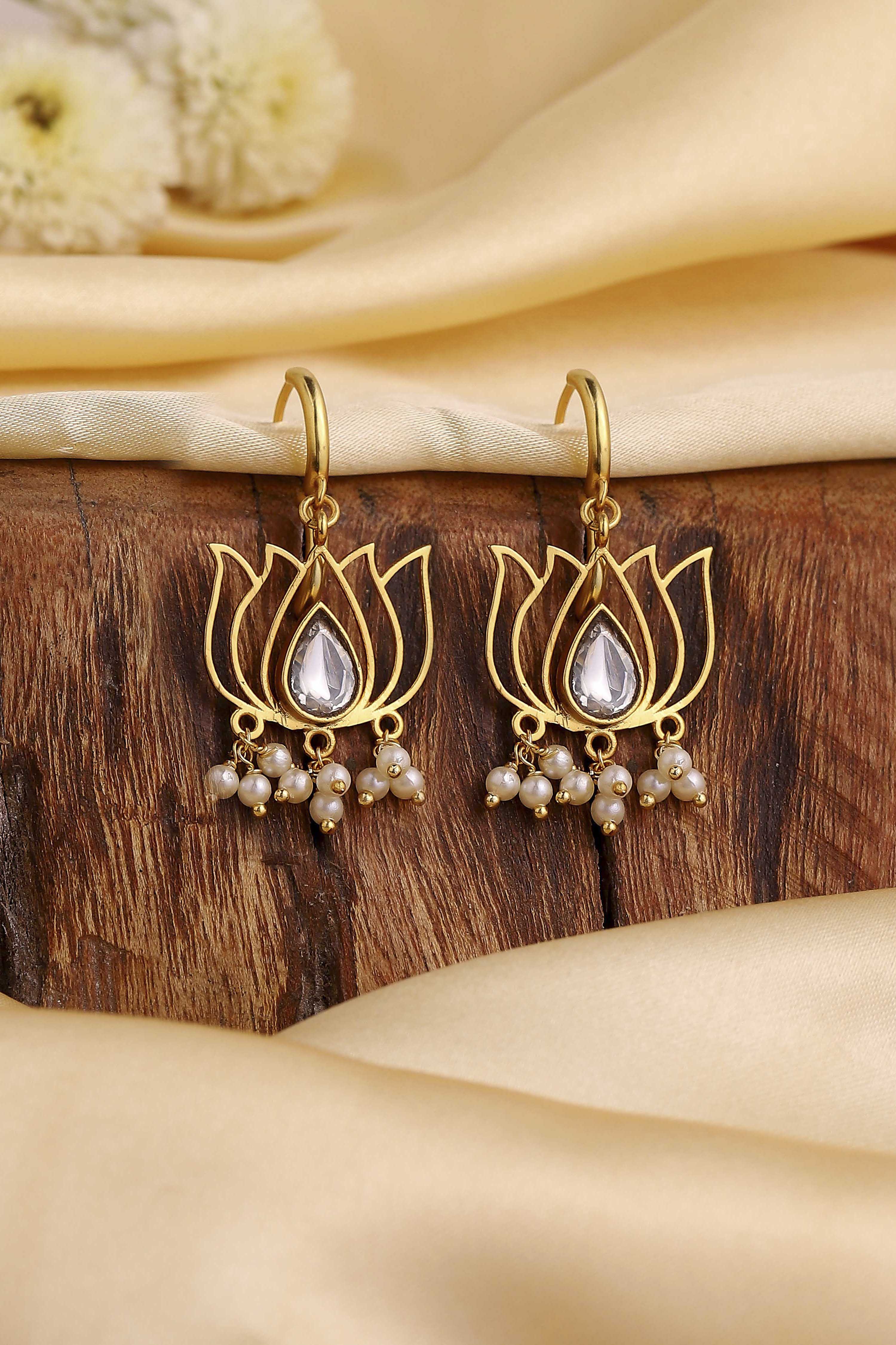 White Brass Huggies image number 0