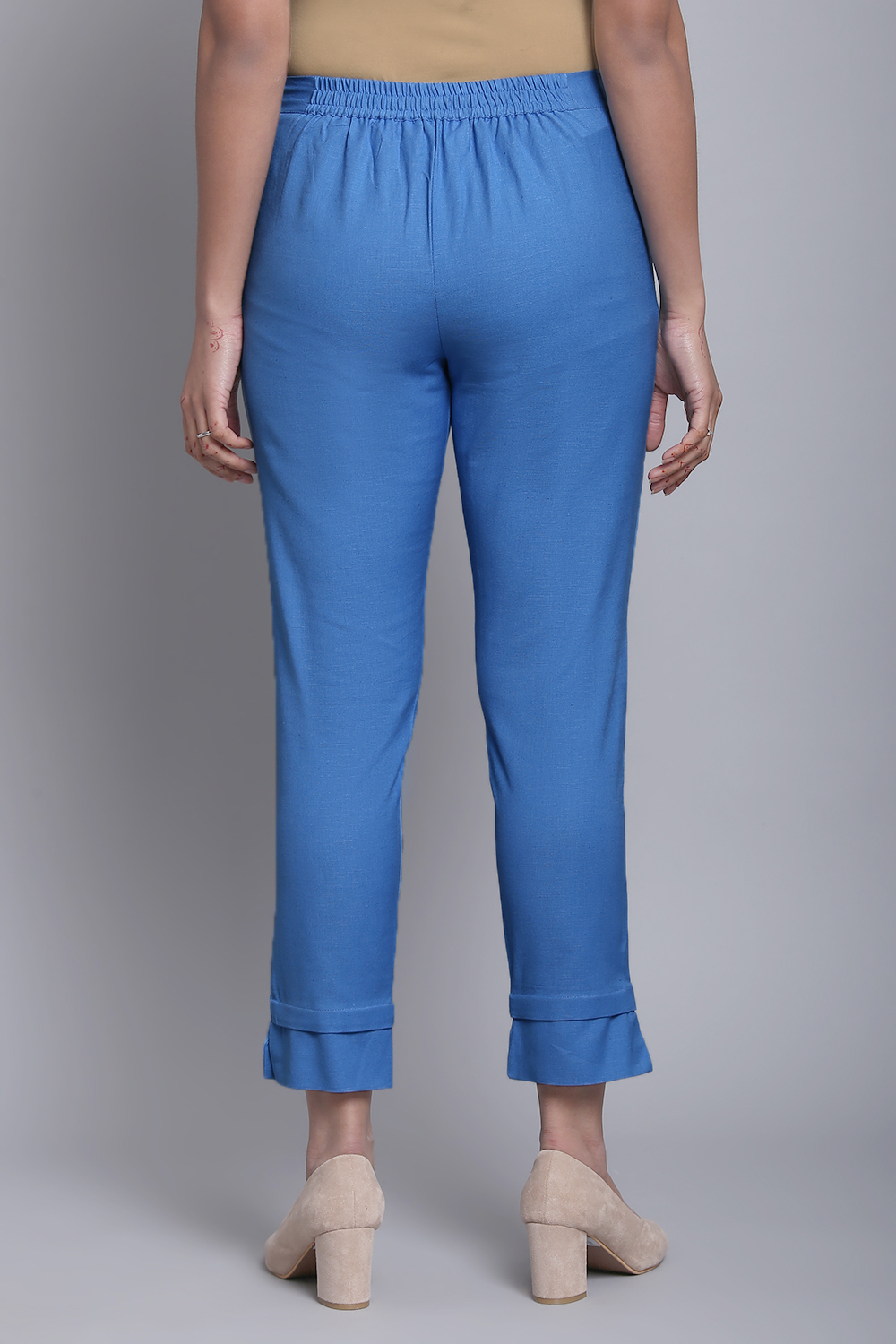 Green Bay Cotton Blend Solid Pant image number 5
