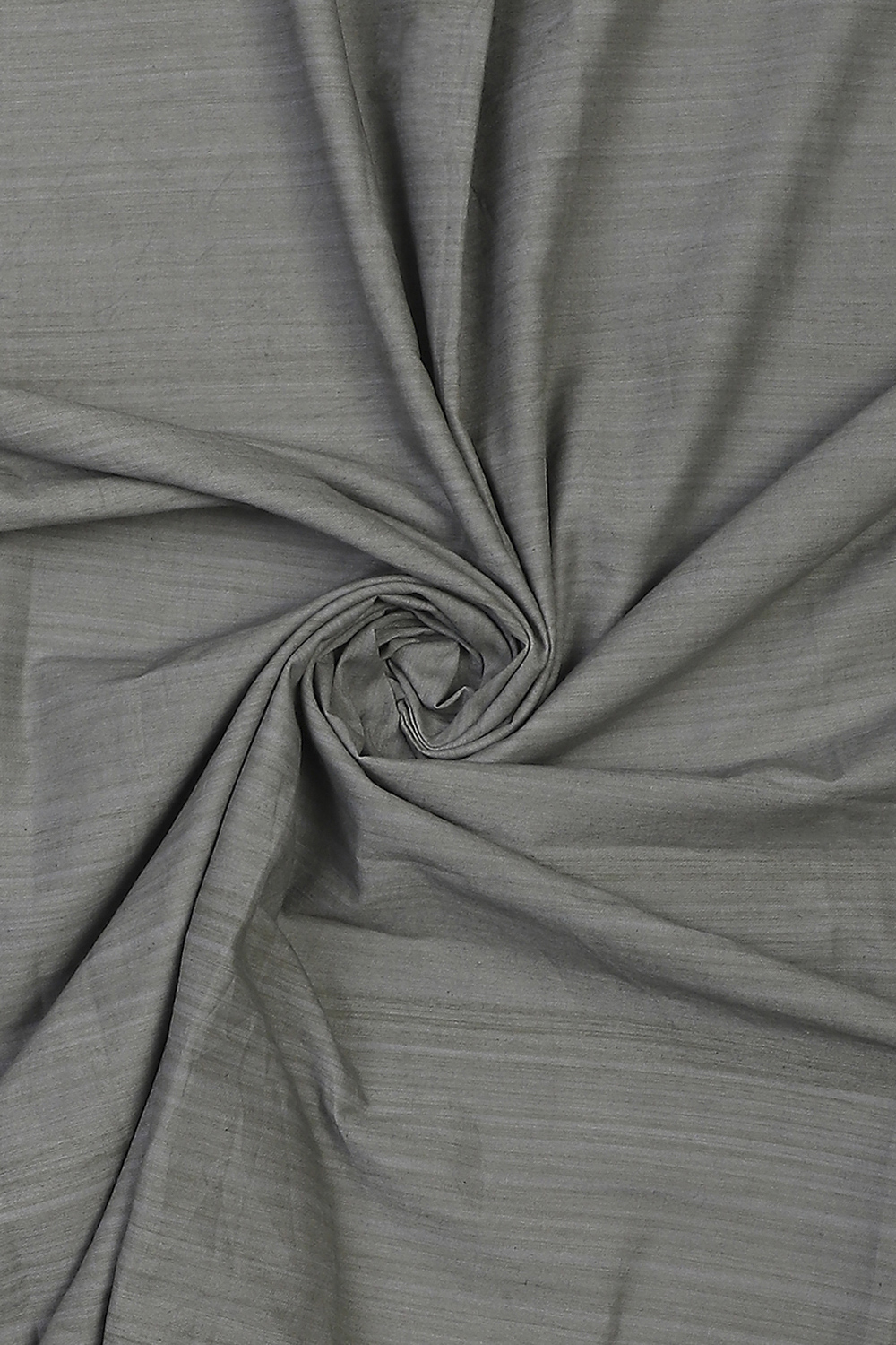 Gray Cotton Unstitched Suit Set image number 1