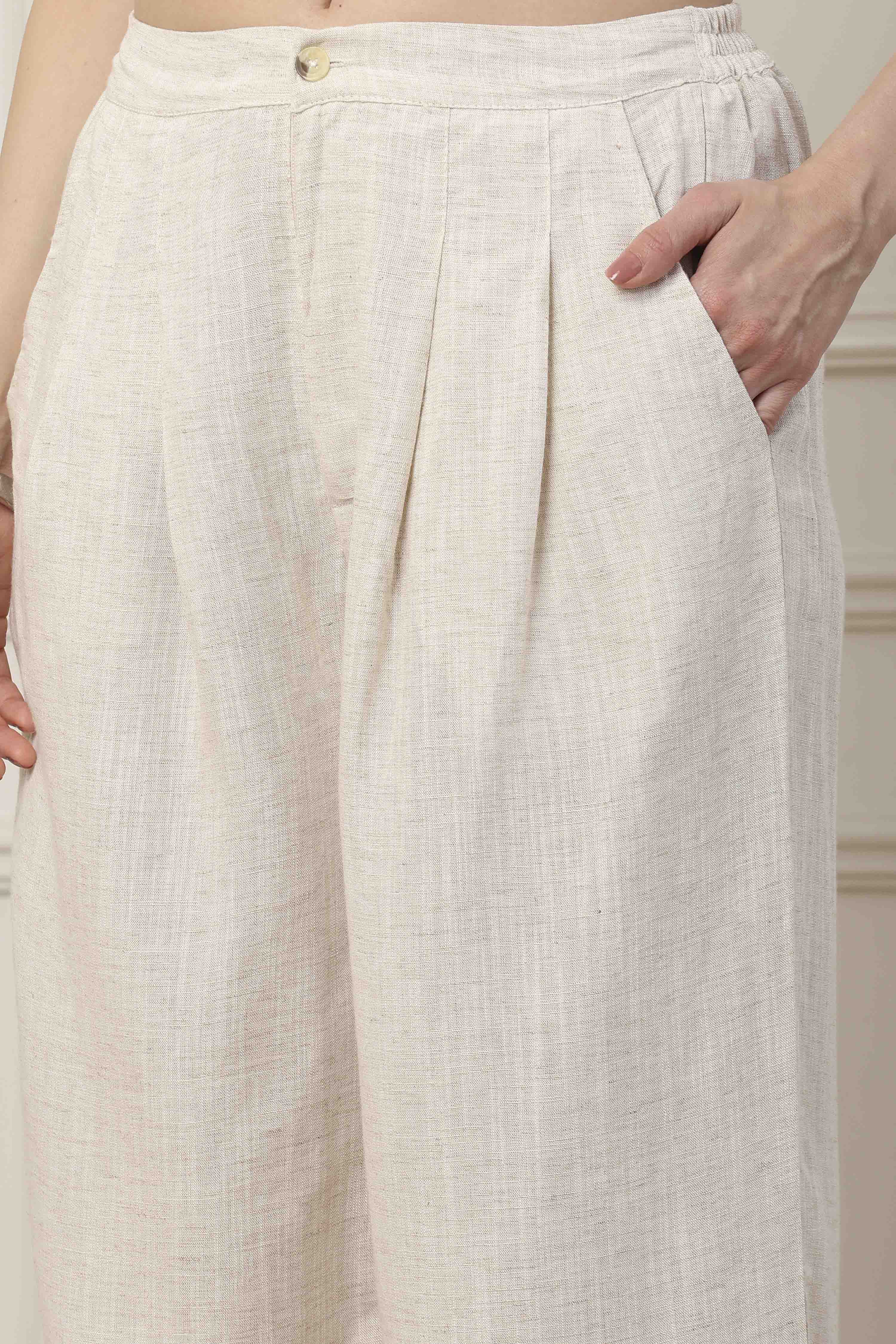 Olive Green Solid Straight Co-ord Set image number 2